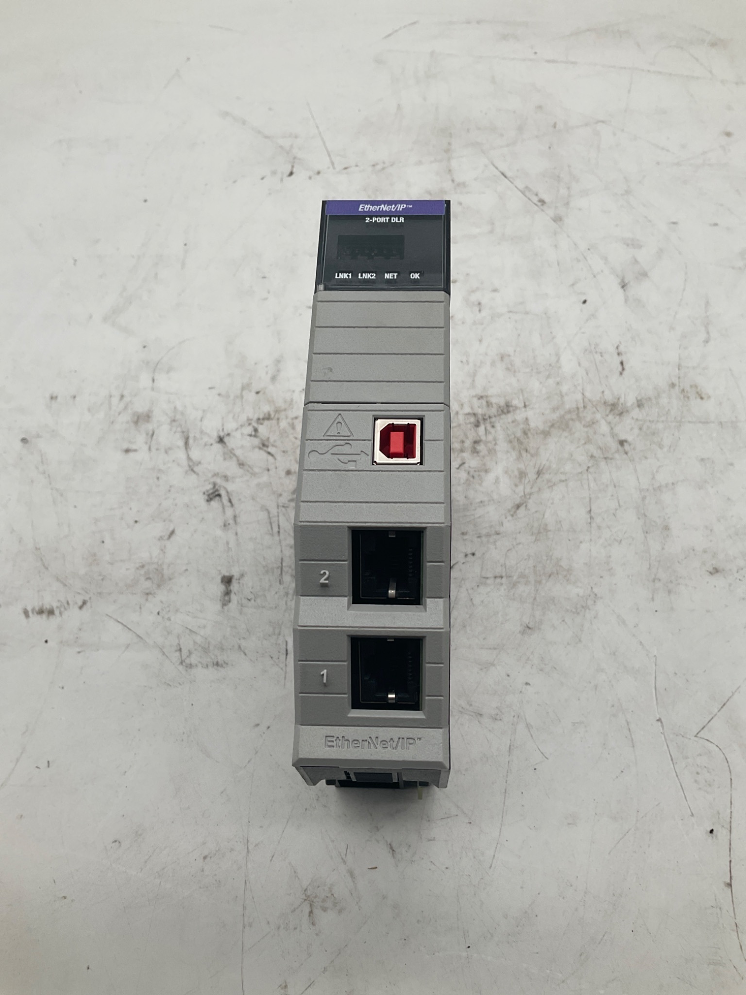 ALLEN BRADLEY 1756‑EN2TR 2‑Port ControlLogix EtherNet/IP Module USED 1