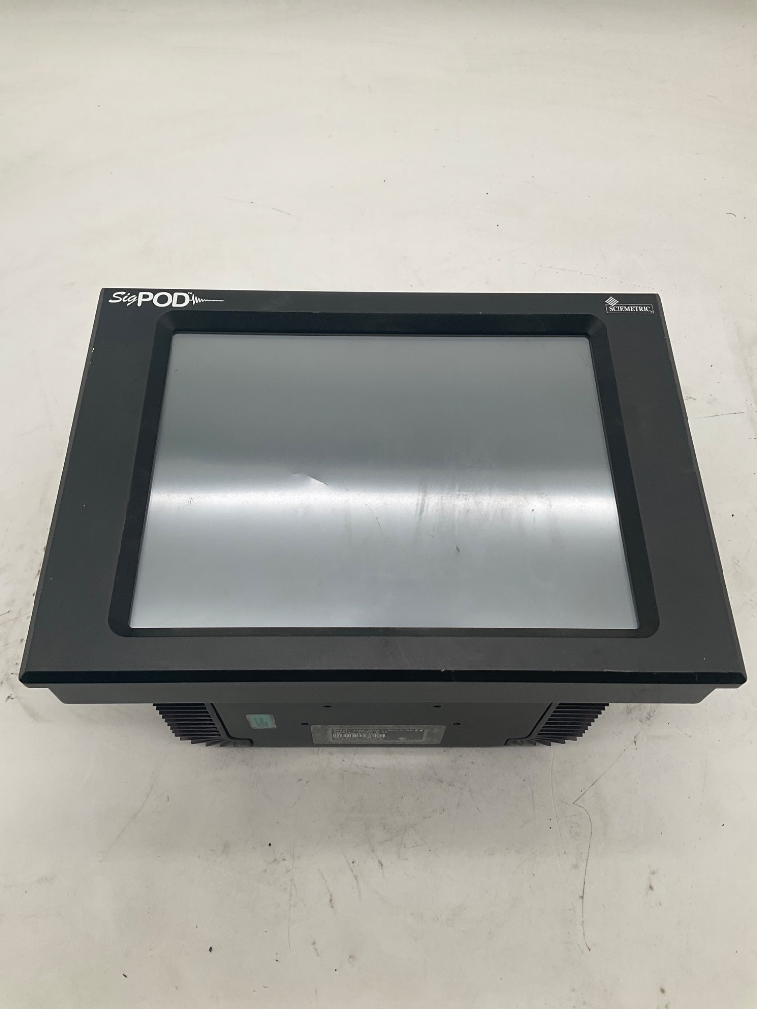 SCIEMETRIC 1202‑TH10 sigPOD Process Signature Verification Unit USED 2