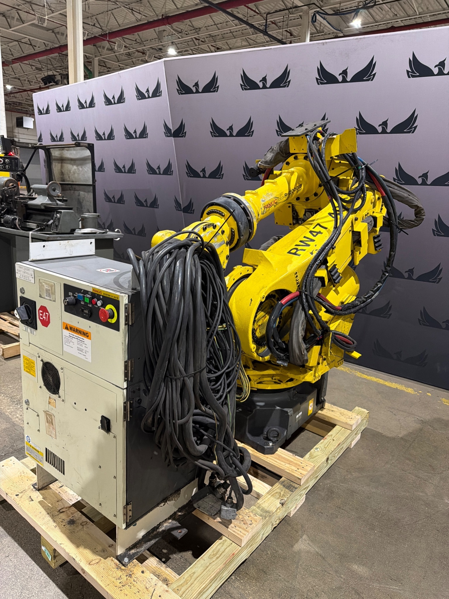 FANUC R-2000iB/210F Complete w/ R-30iB Controls USED 6