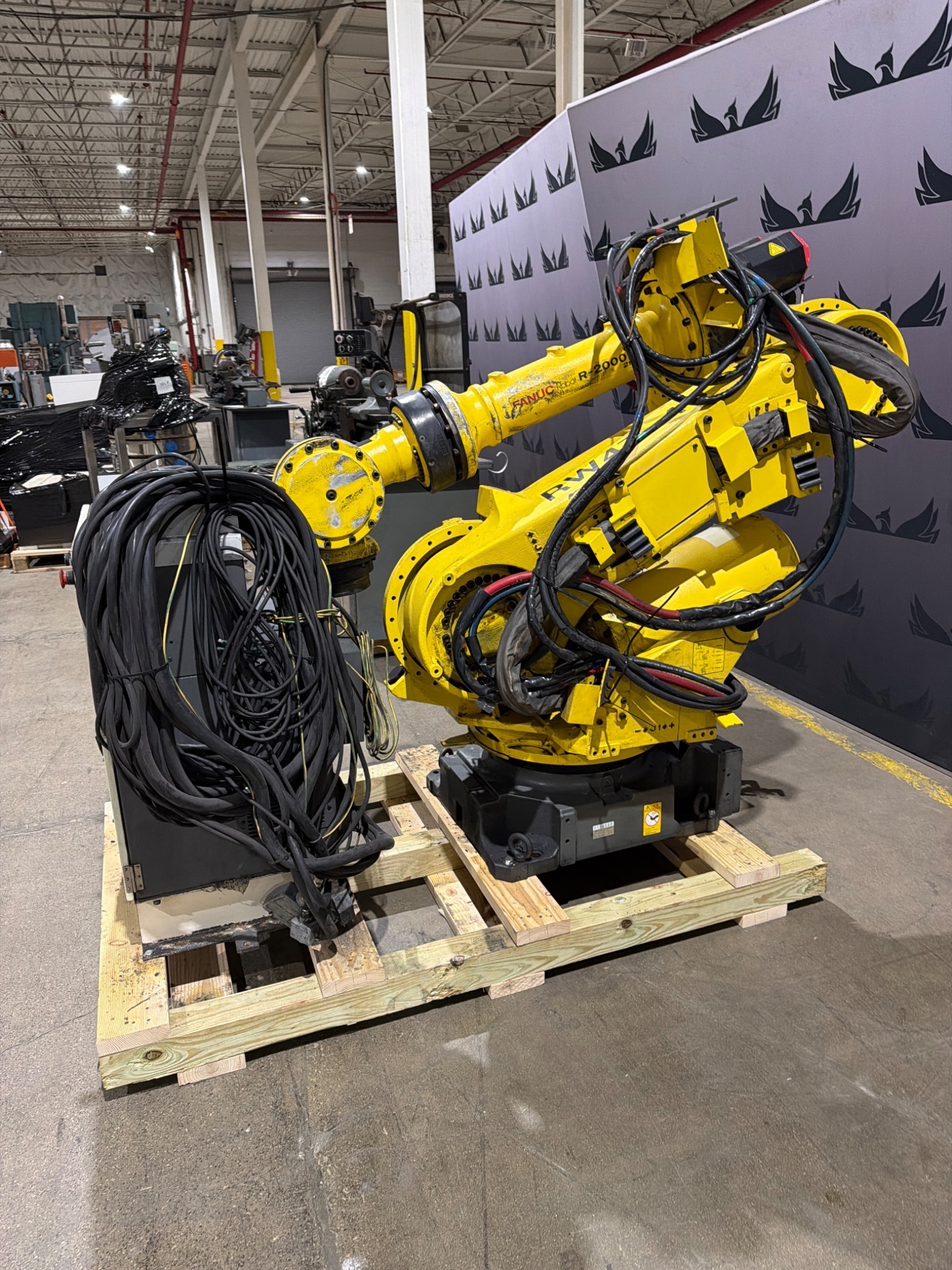 FANUC R-2000iB/210F Complete w/ R-30iB Controls USED 7