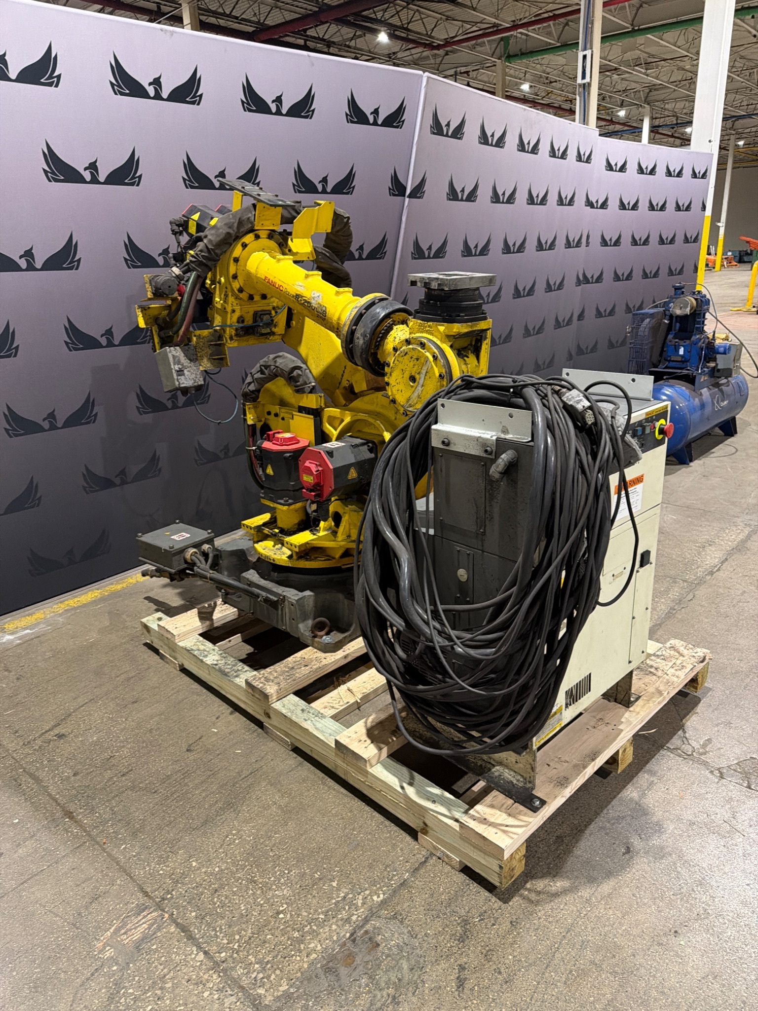 FANUC R-2000iB/210F Complete w/ R-30iB Controller USED 4