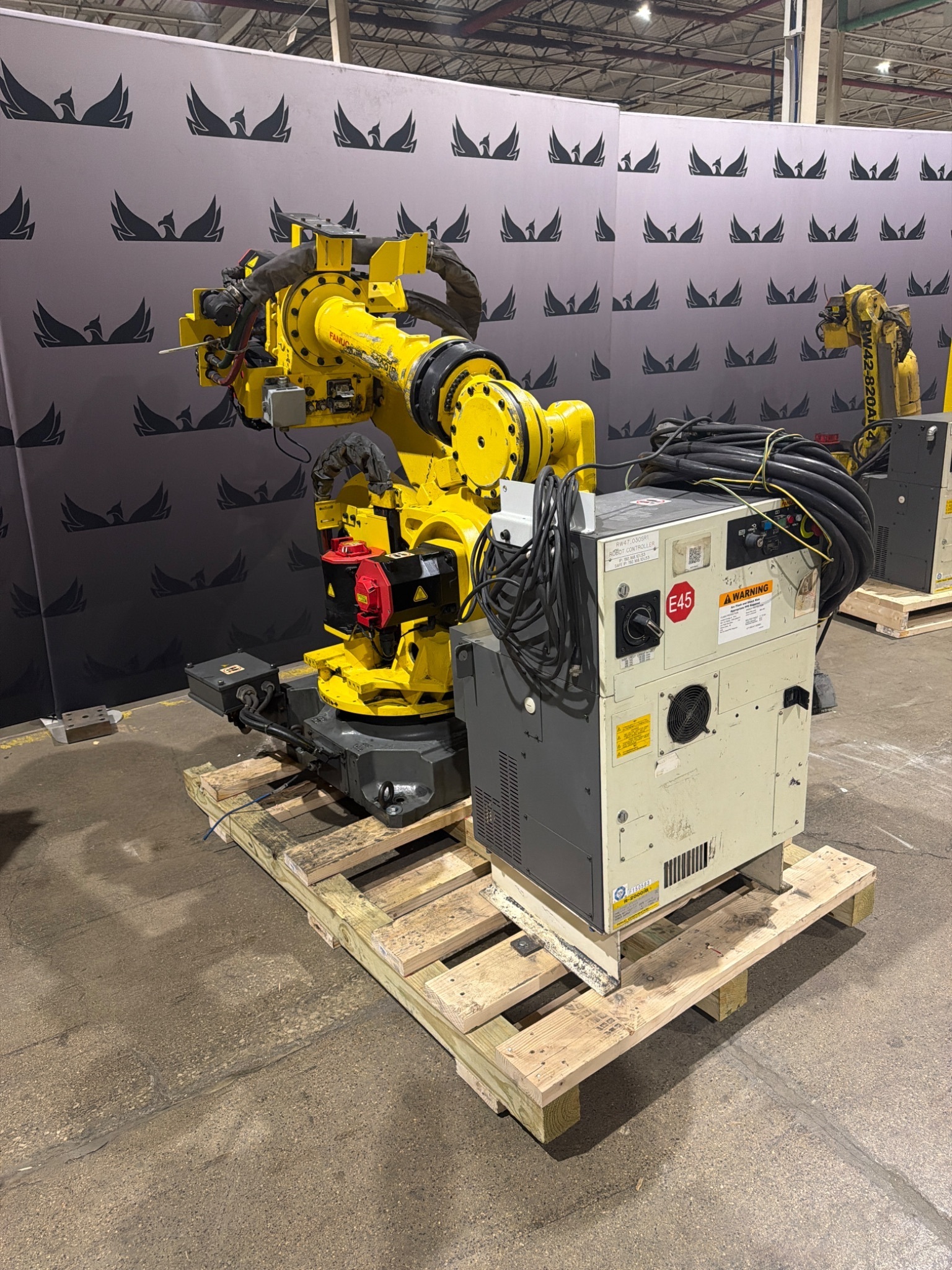 FANUC R-2000iB/210F Complete w/ R-30iB Controls USED 1