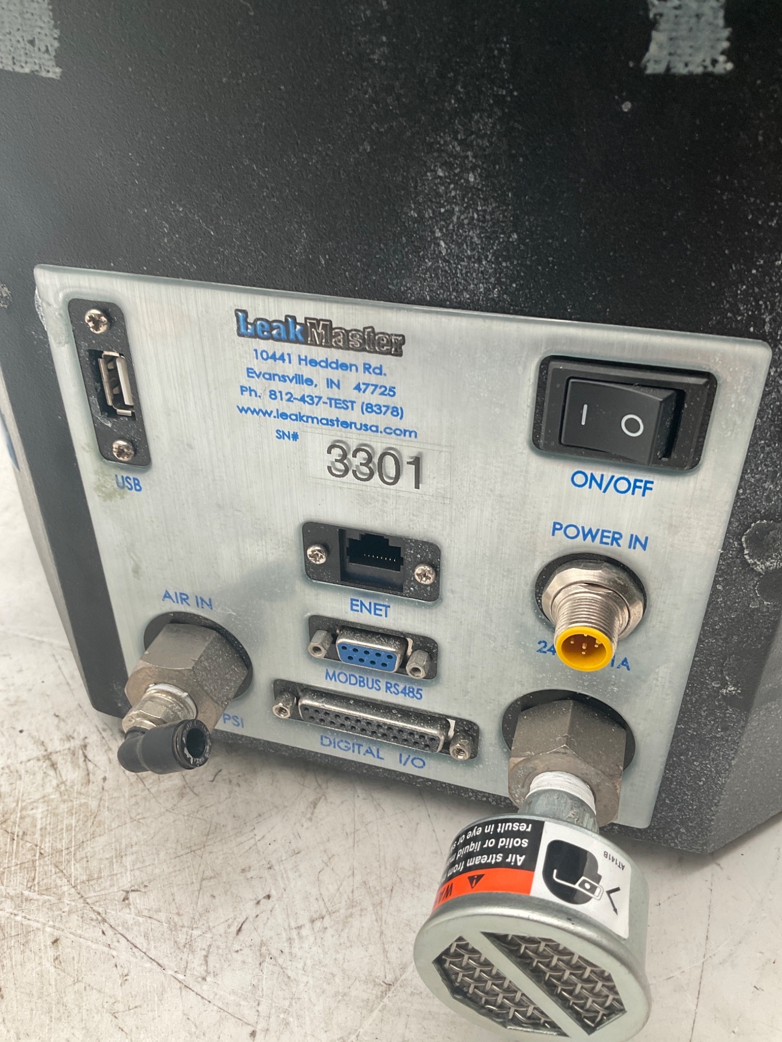 LEAKMASTER 700 Series Machine‑Mount Leak Tester USED 2
