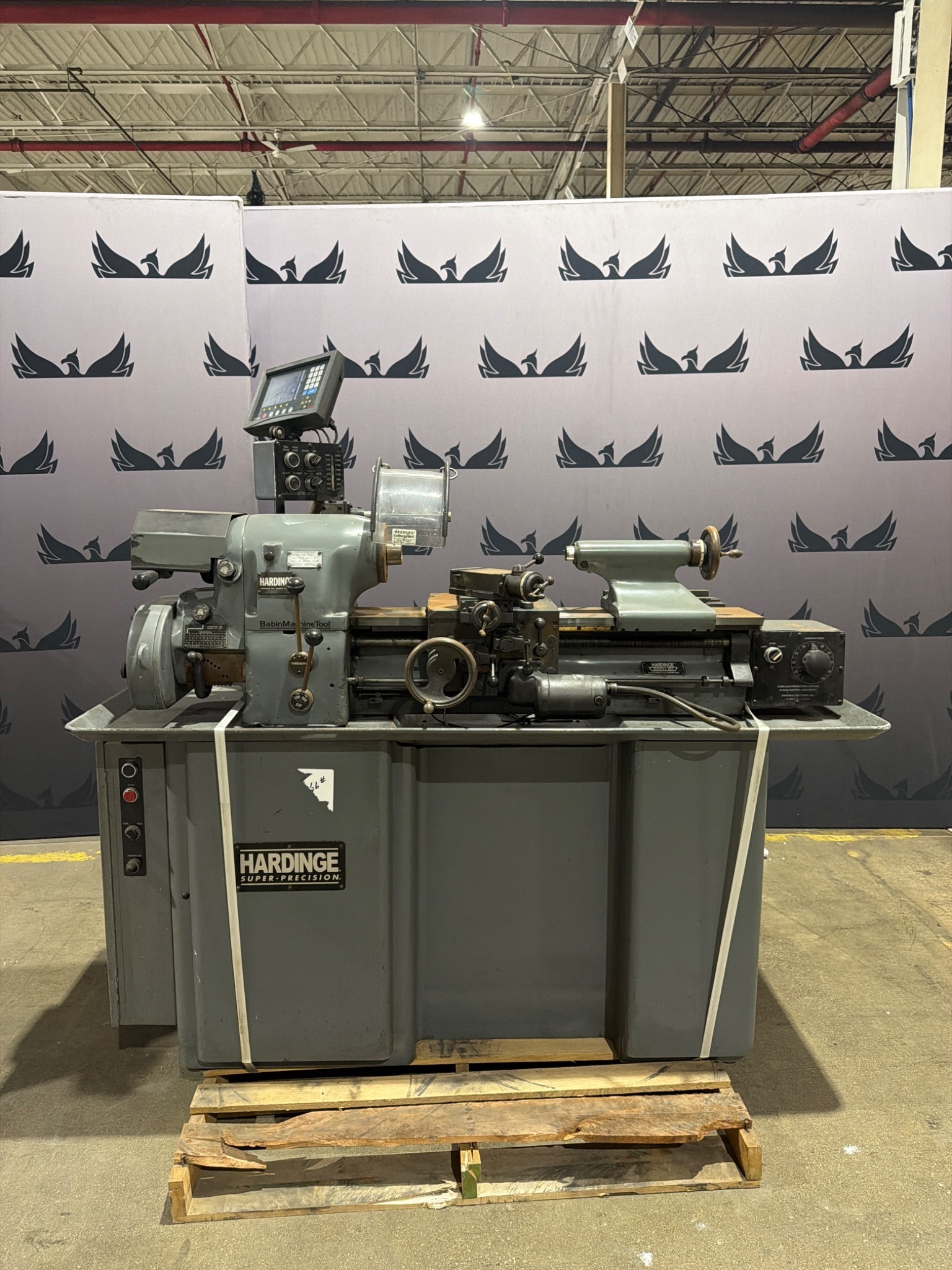 HARDINGE HLV‑H Super Precision Lathe 11" x 18" USED 0