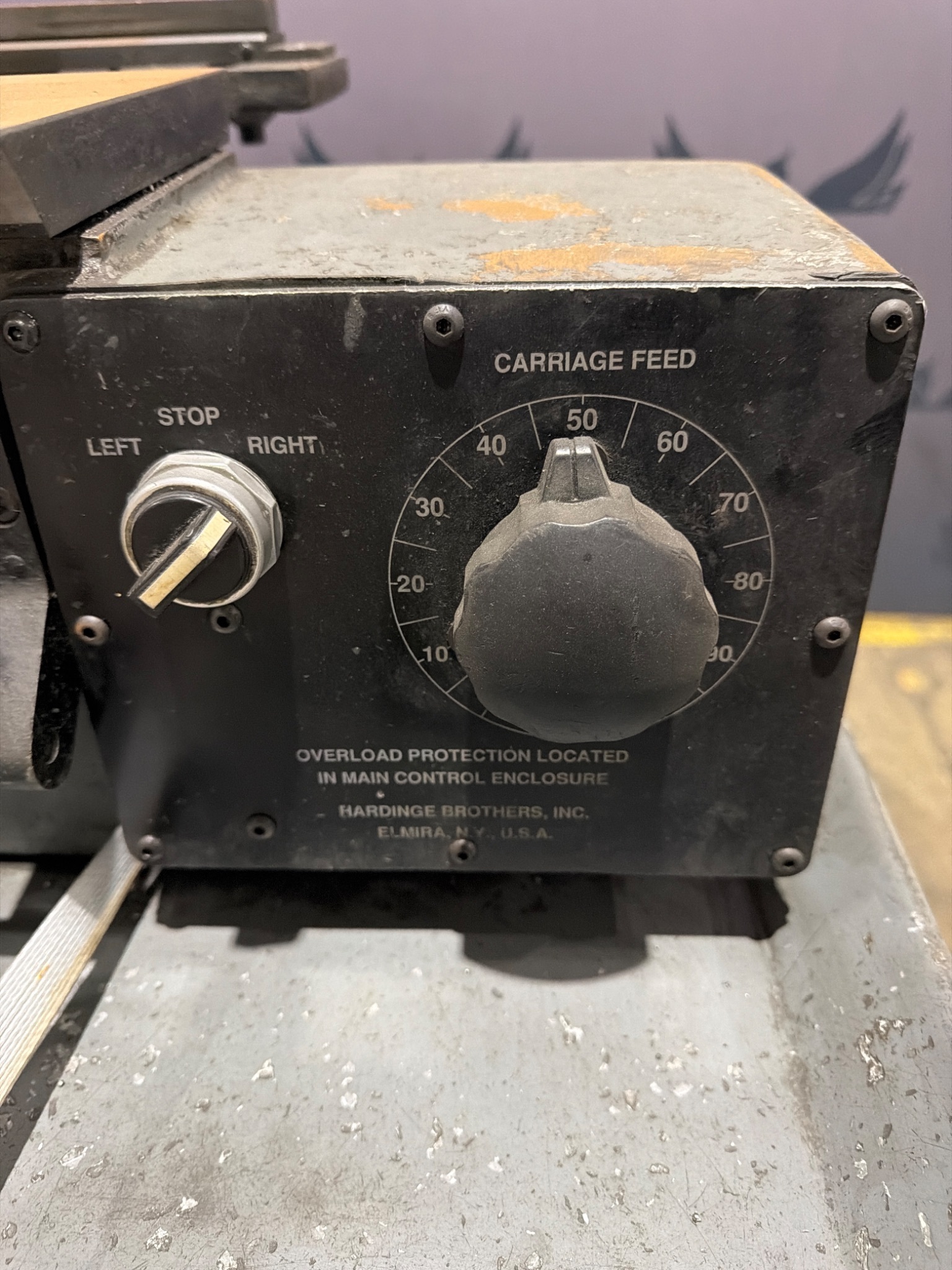 HARDINGE HLV‑H Super Precision Lathe 11" x 18" USED 2