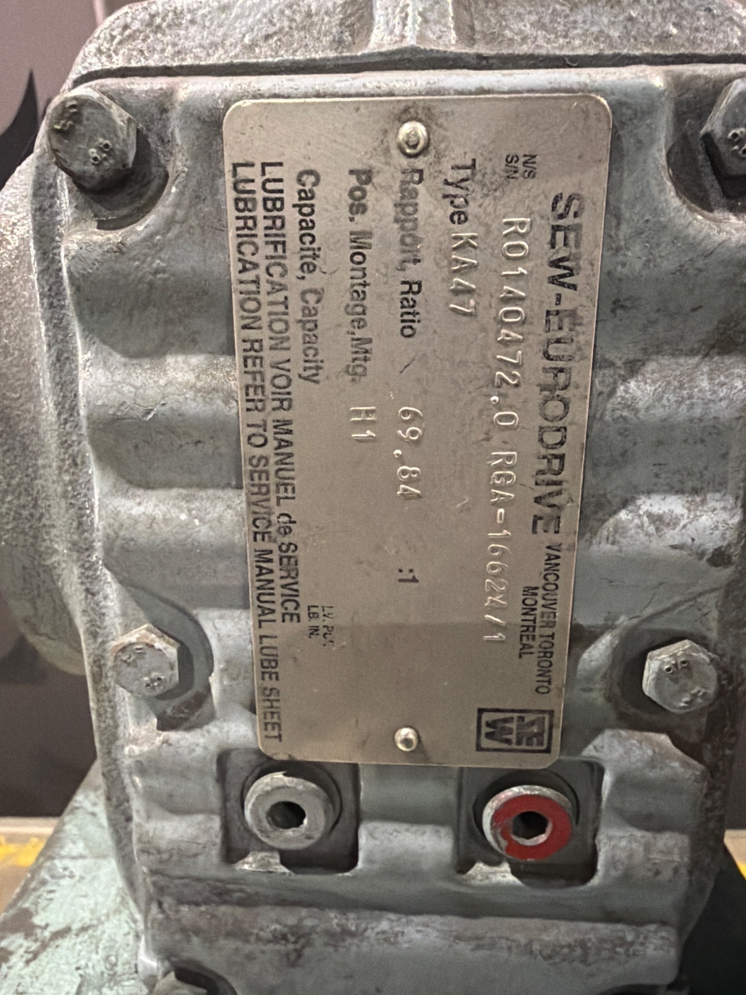 PATTERSON INDUSTRIES KA-47 Twin-Shell V‑Blender USED 2