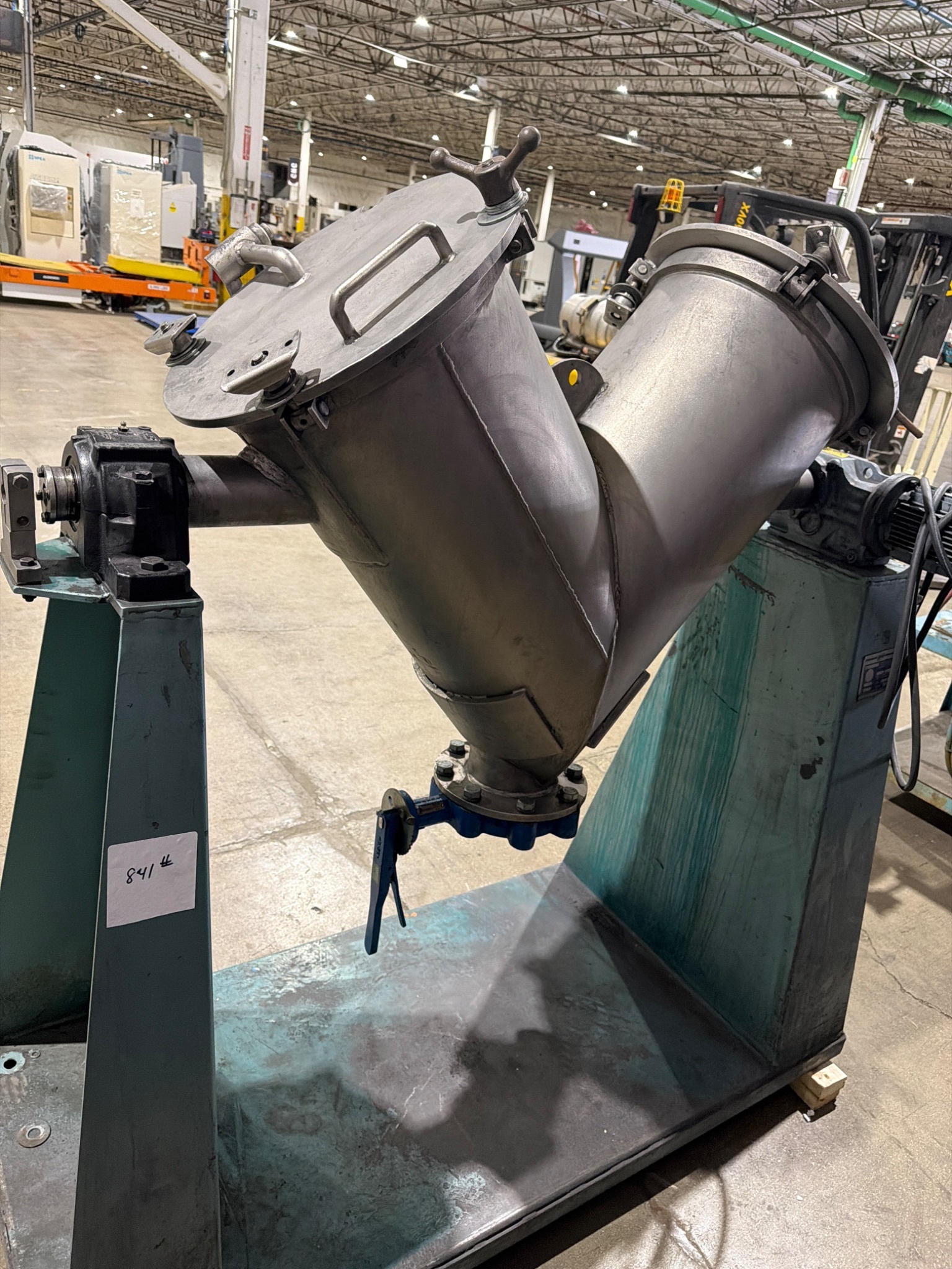 PATTERSON INDUSTRIES KA-47 Twin-Shell V‑Blender USED 4