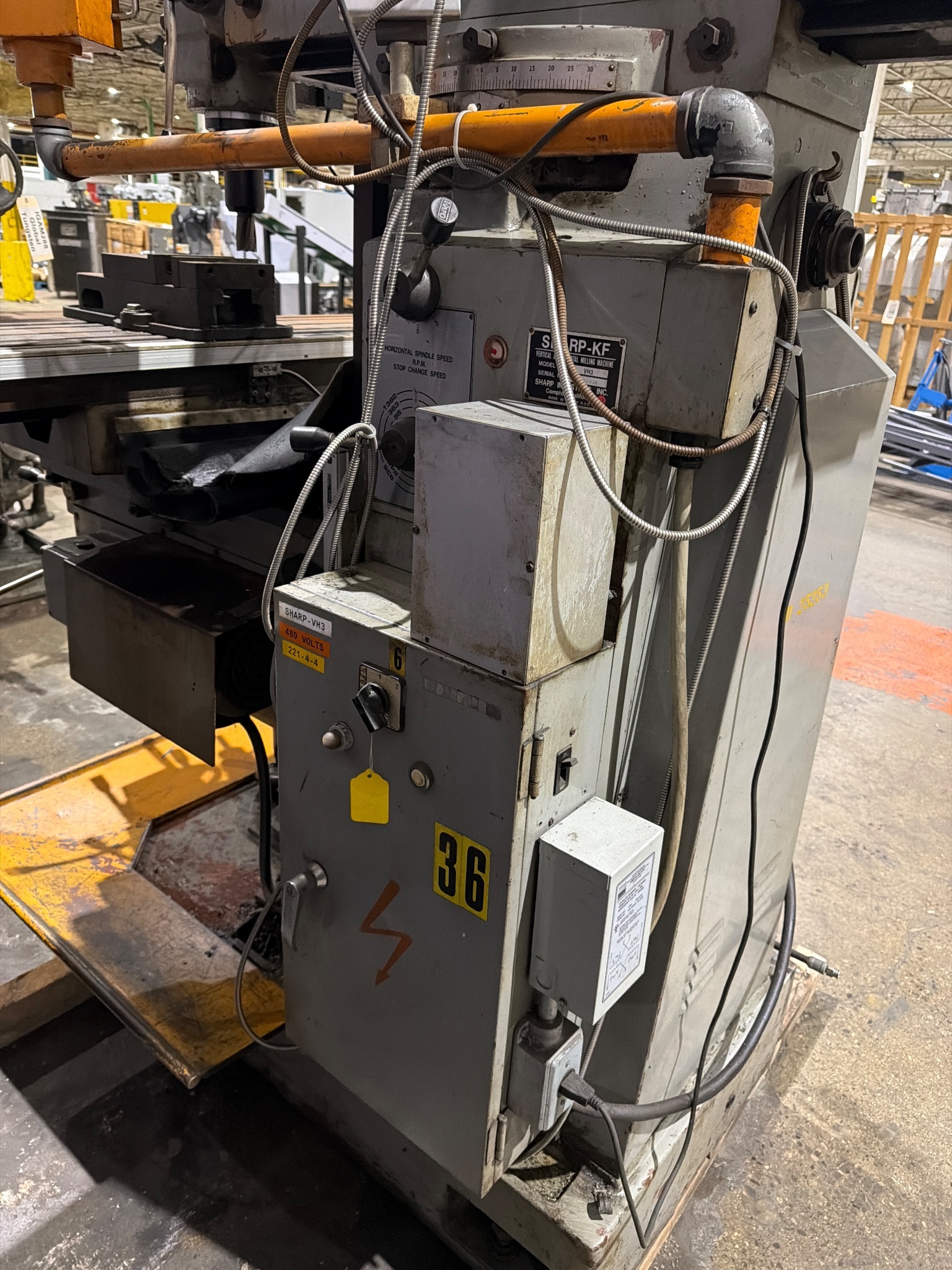SHARP VH-3 VERTICAL & HORIZONTAL MILLS USED 13