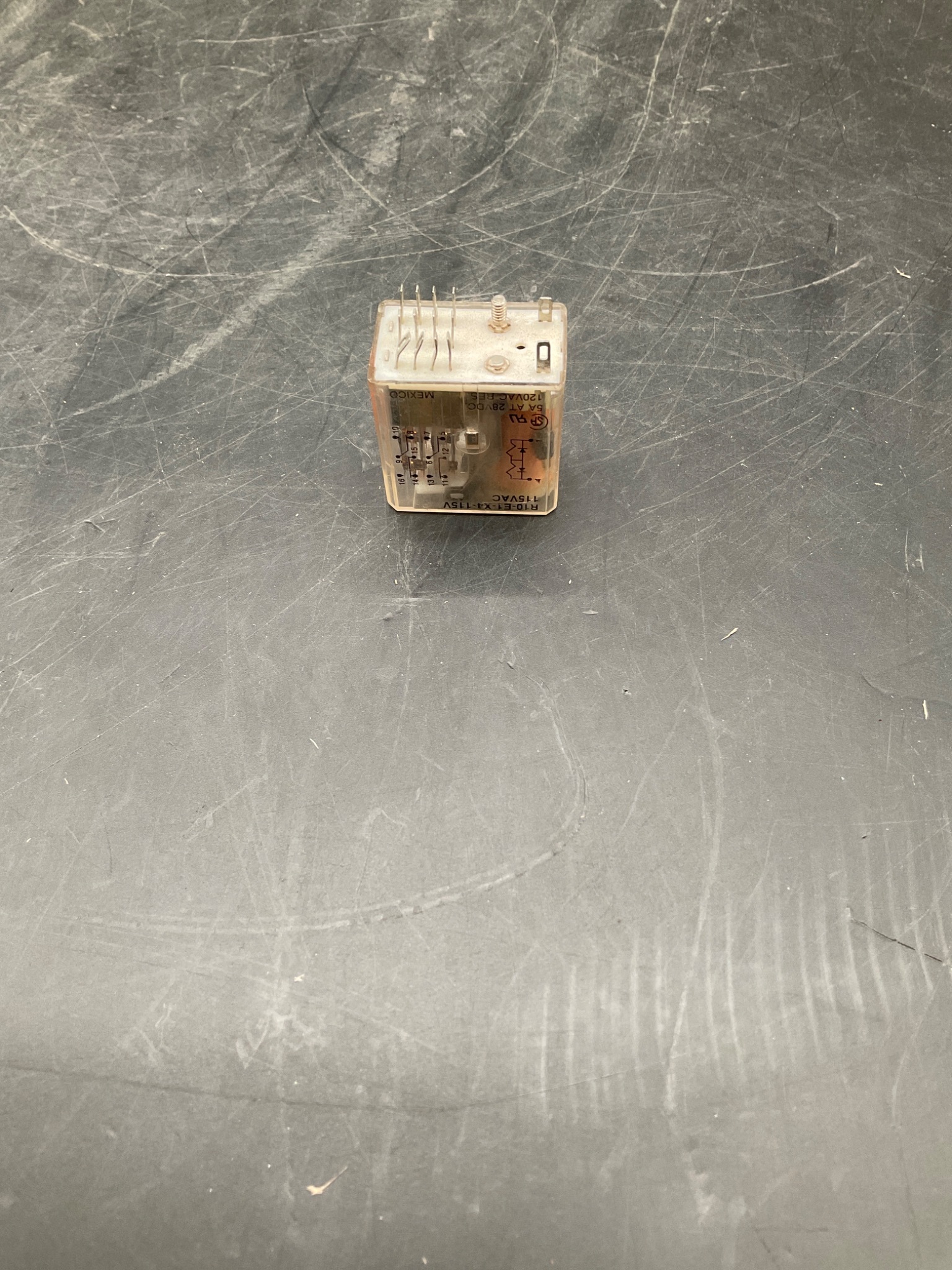 POTTER & BRUMFIELD R10-E1-X4-115V Relay USED 1