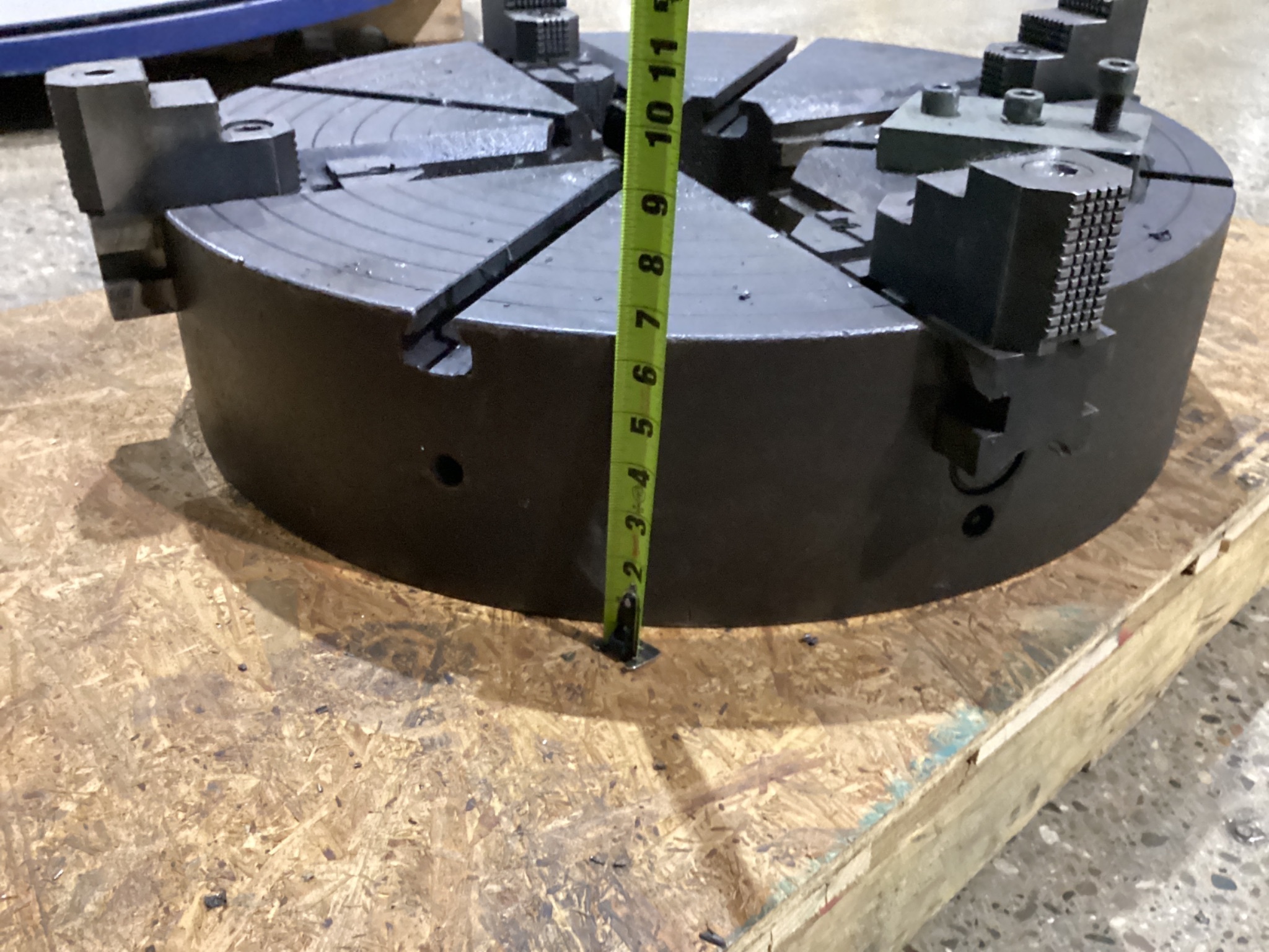 GENERIC 28" 4 Jaw Lathe Chuck w/ Hardened Jaws USED 3