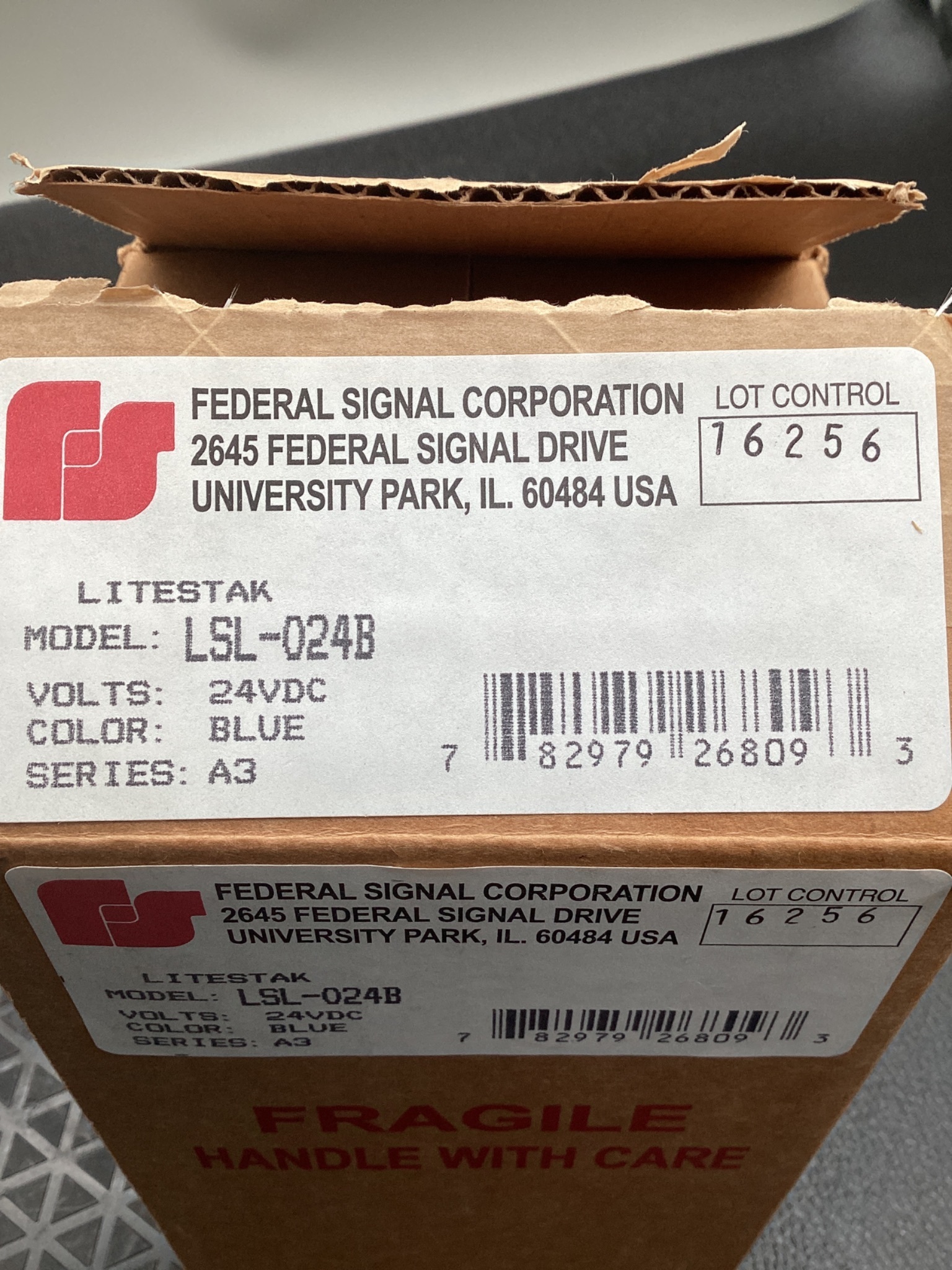 FEDERAL SIGNAL LSL-024B Litestak 24VDC NEW 6