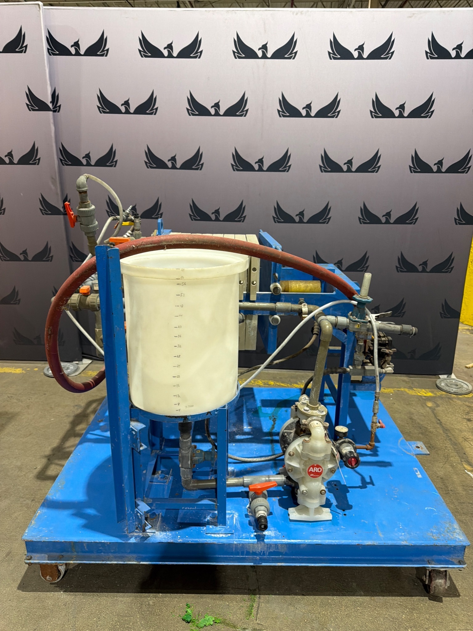 FSD 8‑Finger Filter Press System USED 0