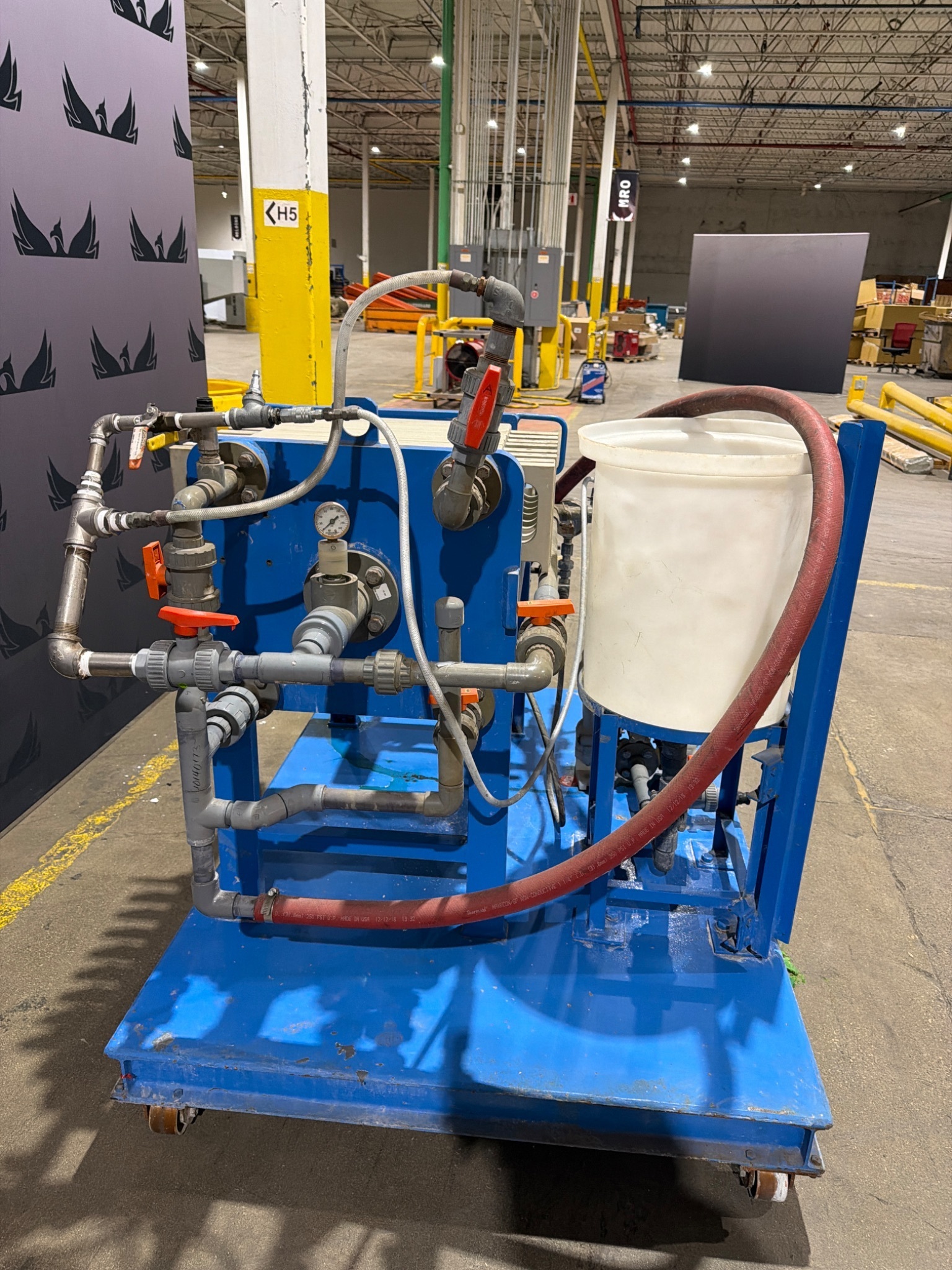 FSD 8‑Finger Filter Press System USED 3