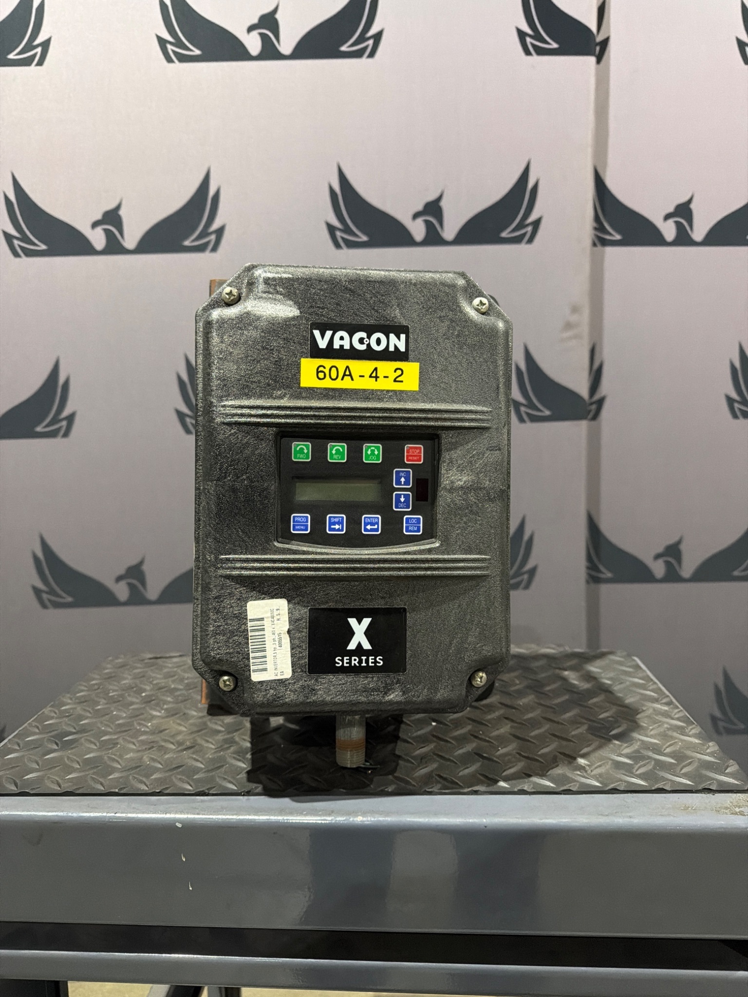 VACON X4C40050C 5HP Variable Frequency Drive USED 0