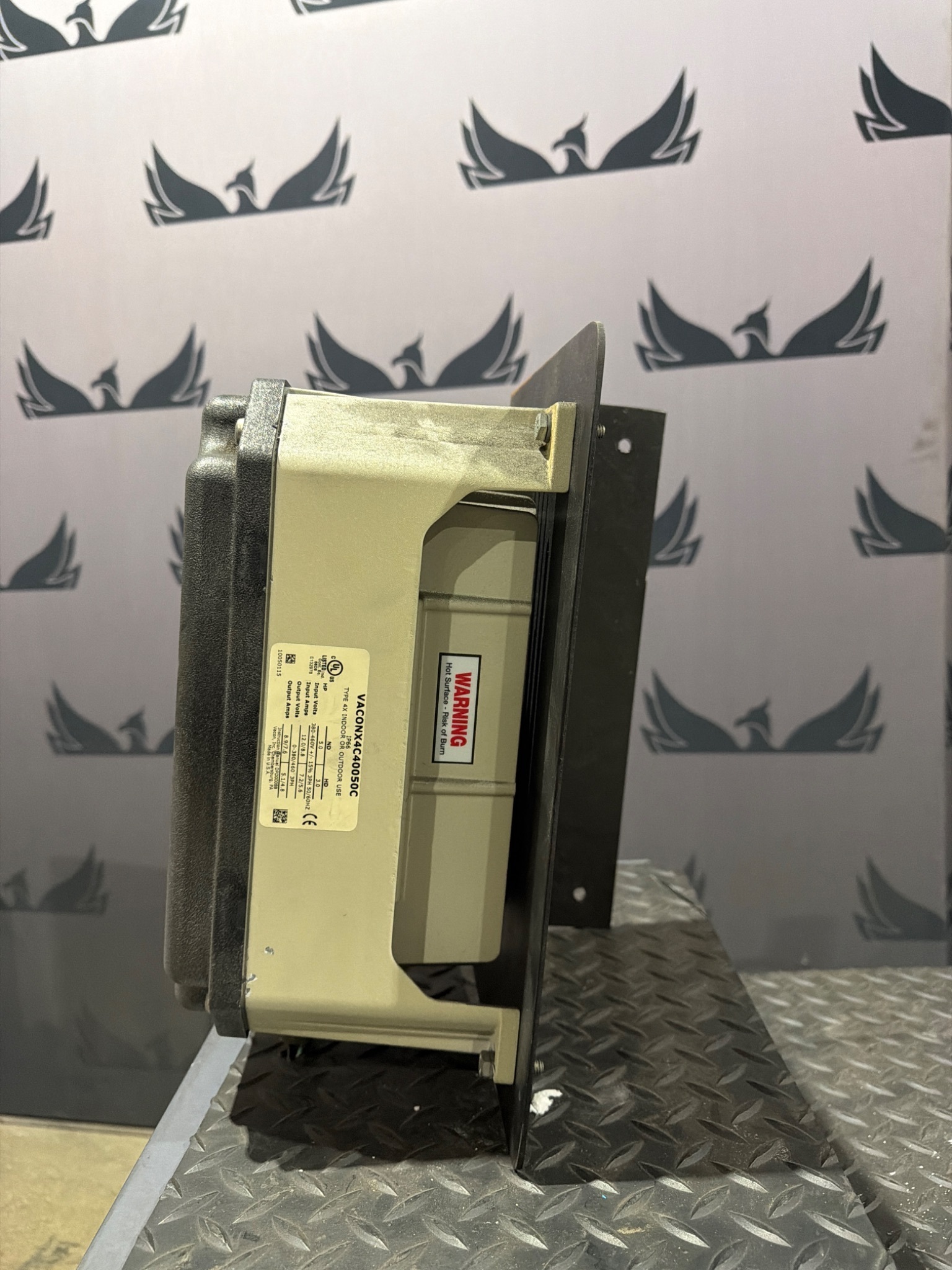VACON X4C40050C 5HP Variable Frequency Drive USED 1