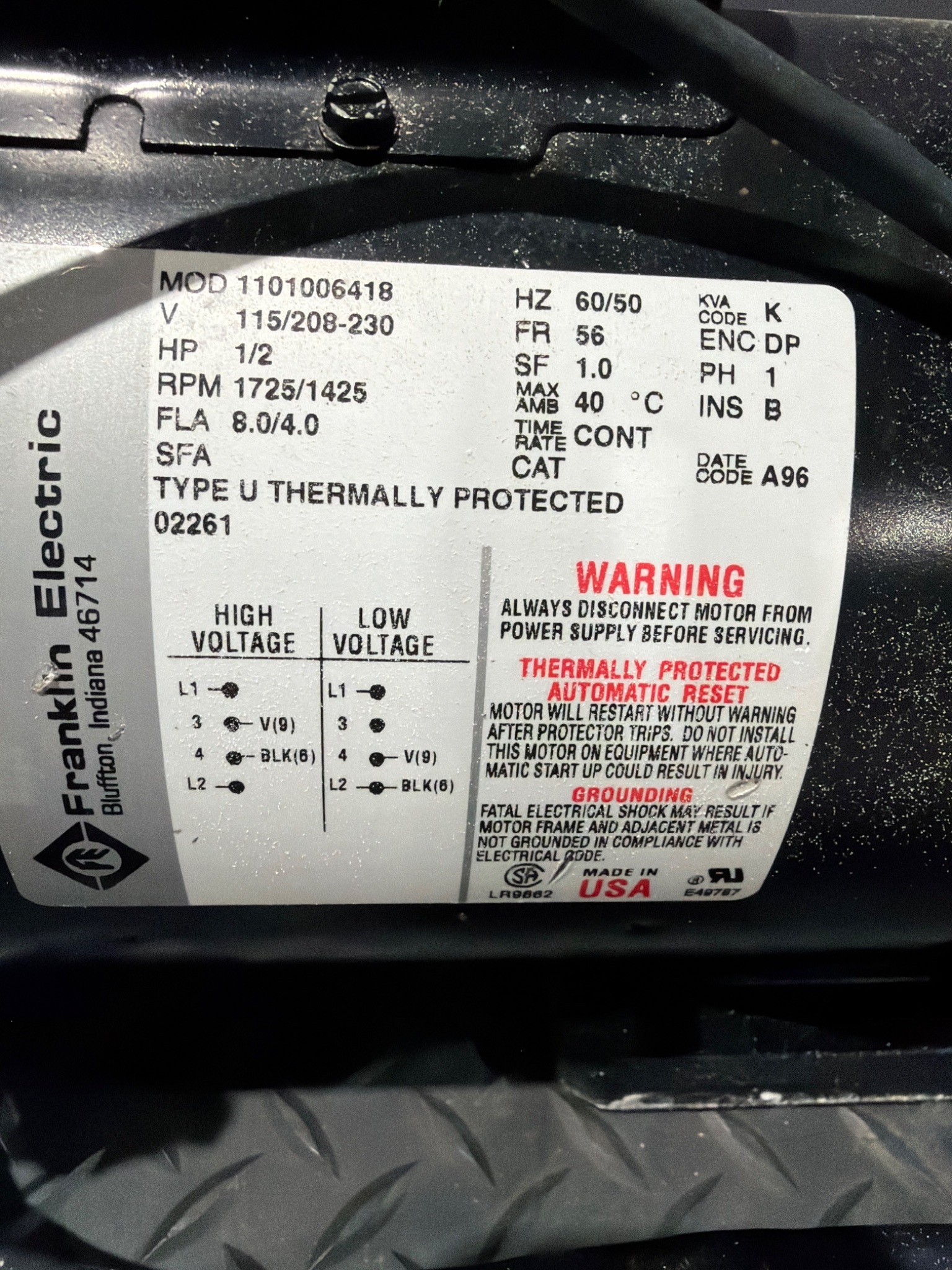 VARIAN ALCATEL 1101006418 Pascal Vacuum Pump USED 3