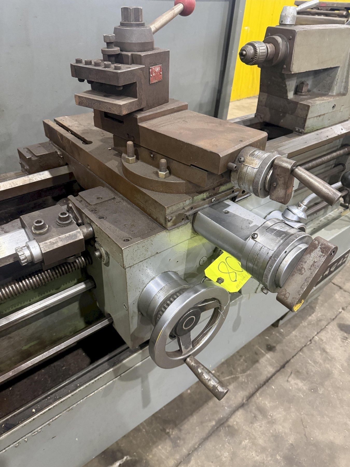 20" X 40" NARDINI MODEL #SZ2040T ENGINE LATHE 3-1/8" USED 7