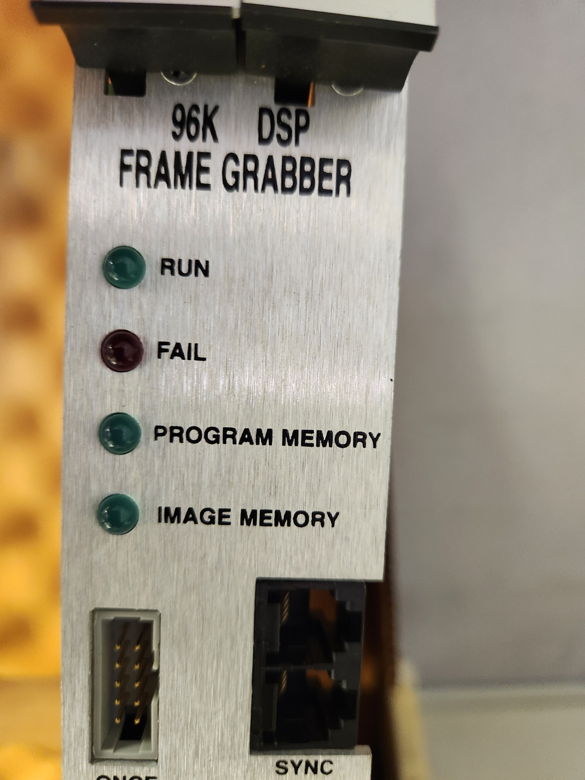 PERCEPTRON FRAME GRABBER PN: 495-0191 REPAIRED 3