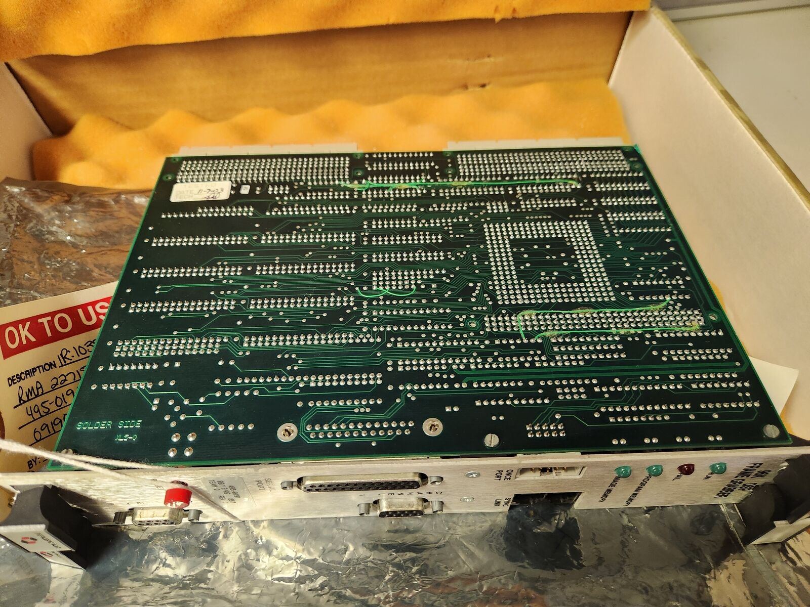 PERCEPTRON FRAME GRABBER PN: 495-0191 REPAIRED 2