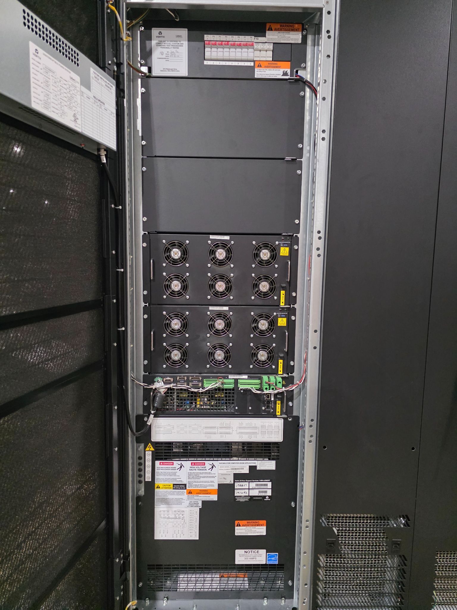 VERTIV LIEBERT EXM 150KVA 480V INDUSTRIAL UPS POWER SYSTEM 51SA150BBA00S48 USED 9