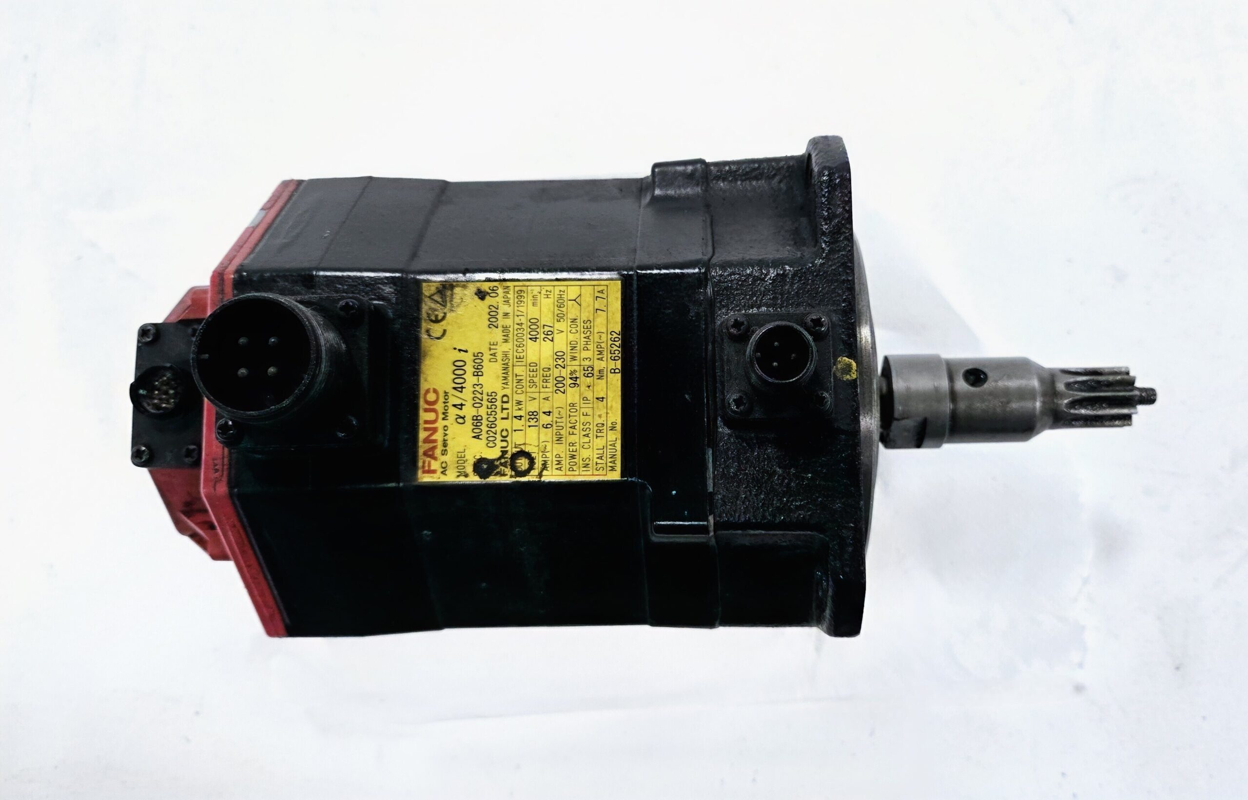 FANUC A06B‑0223‑B605 AC Servo Motor USED 2