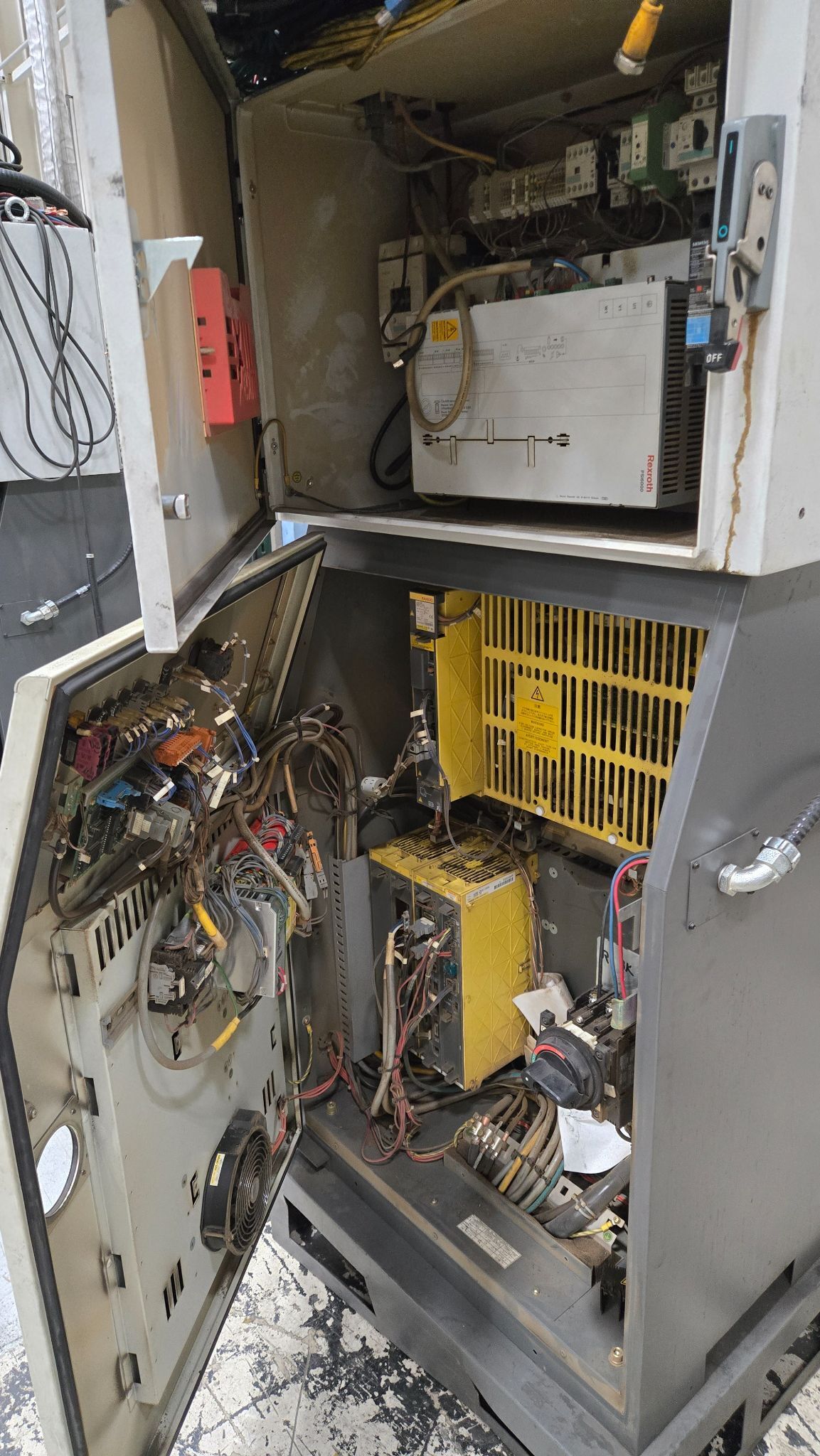 FANUC R-2000iB/210F Complete w/ R-30iA Controls & Rexroth Weld Controller USED 8