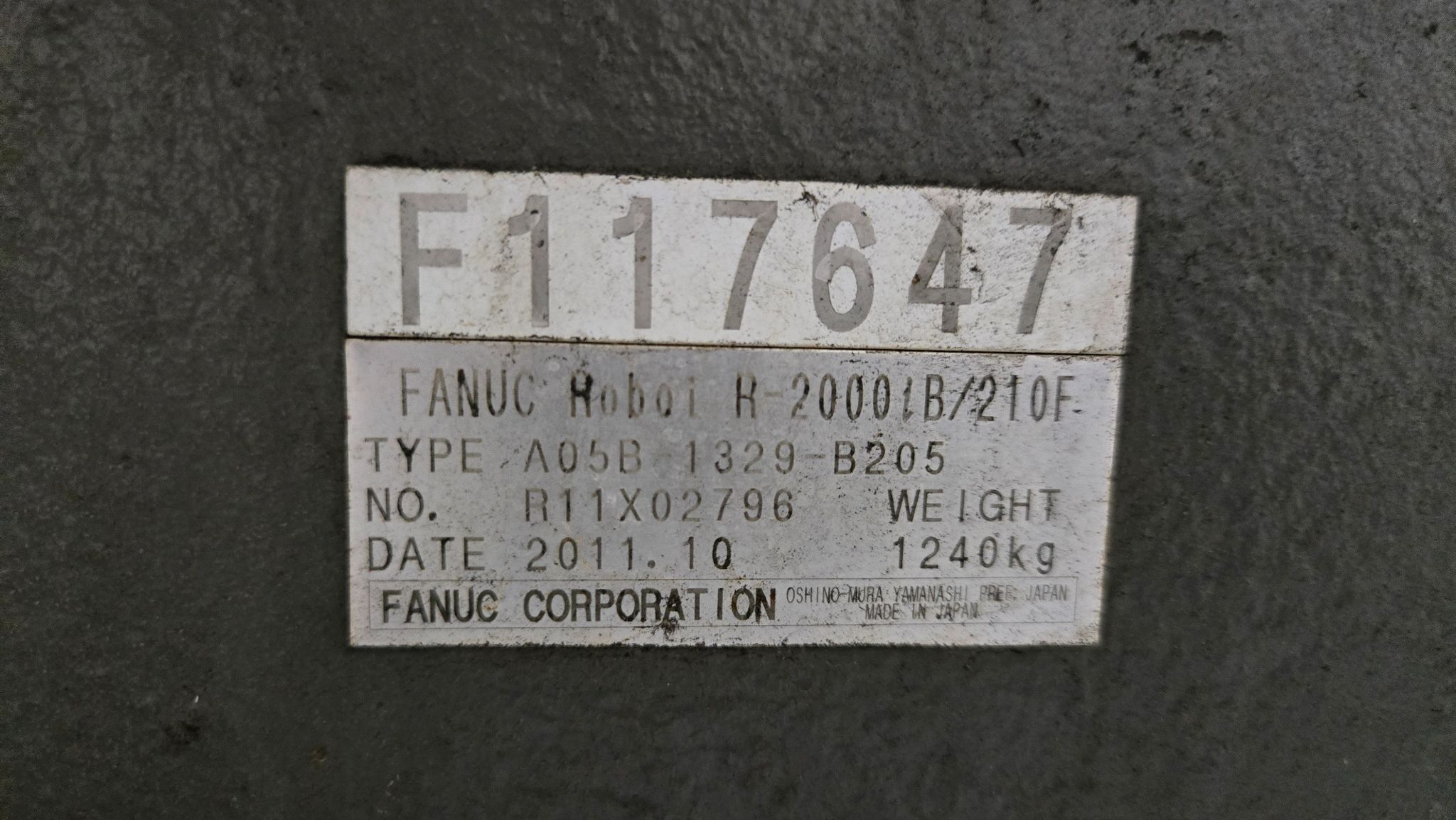 FANUC R-2000iB/210F Complete w/ R-30iA Controls & Rexroth Weld Controller USED 4