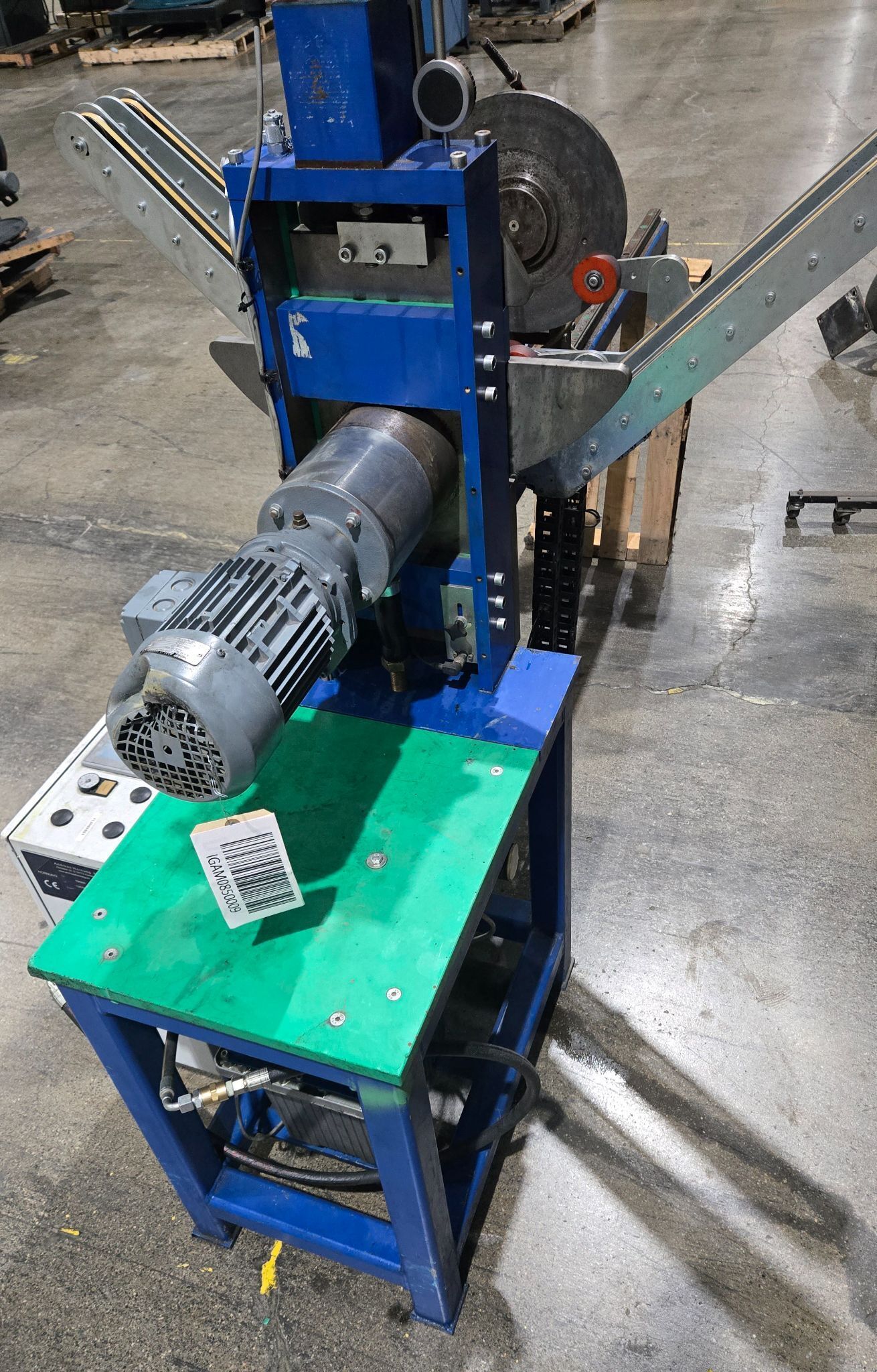 Andreas Hornung TSK600 FLANGING AND BEADING MACHINE USED HAS DAMAGE 6