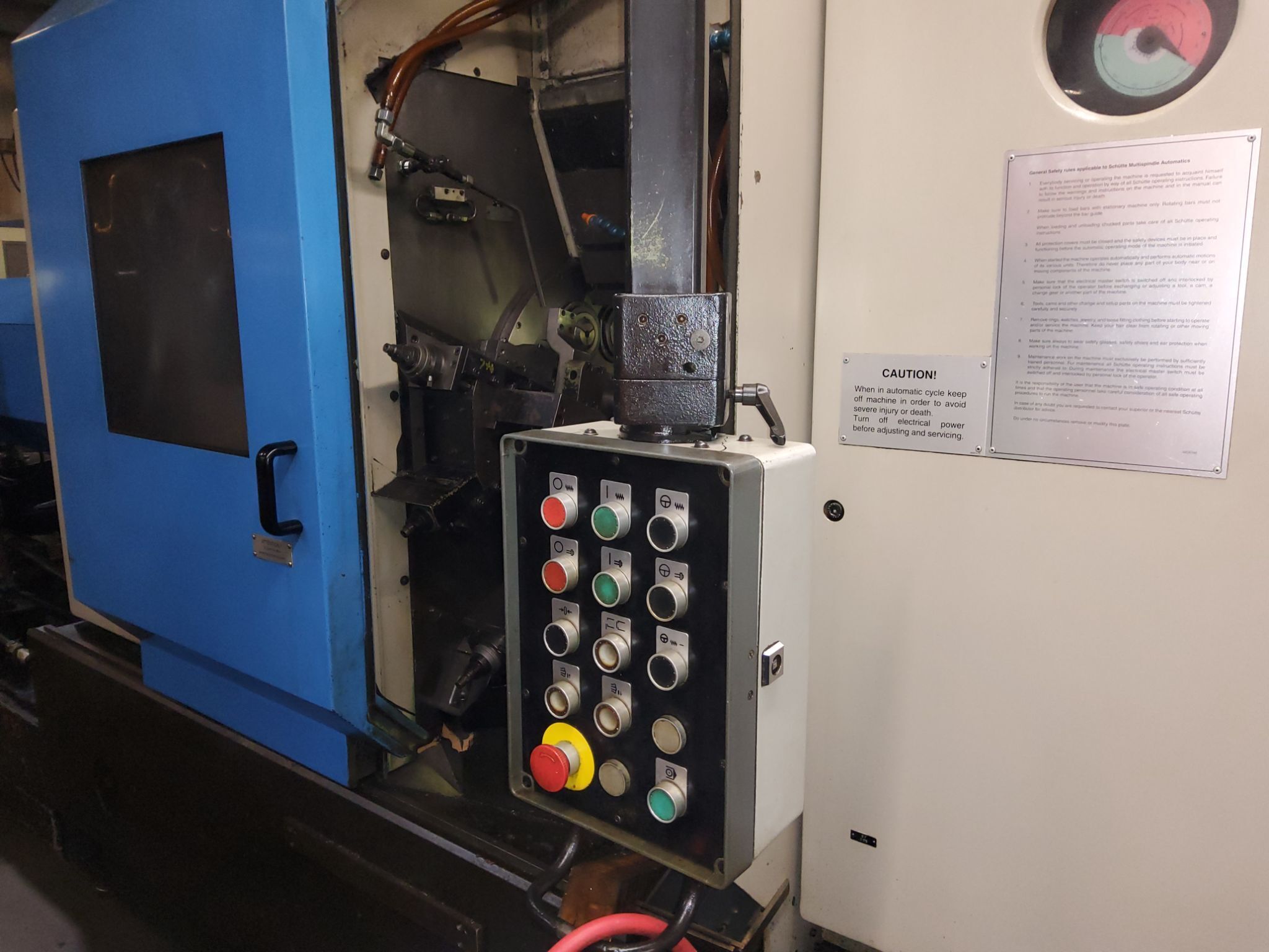 1998 SCHUTTE AF32SDNT CNC SCREW MACHINE 6