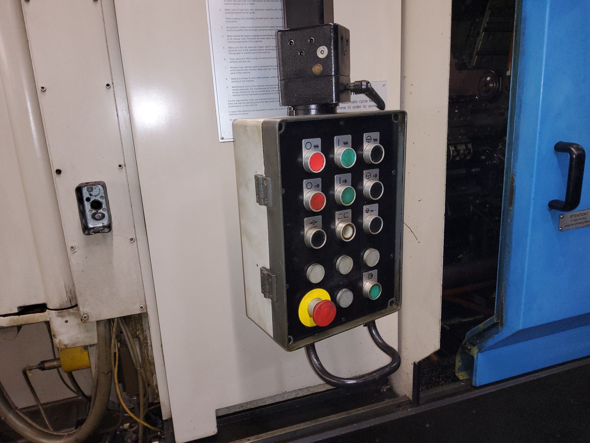 1998 SCHUTTE AF32SDNT CNC SCREW MACHINE 5