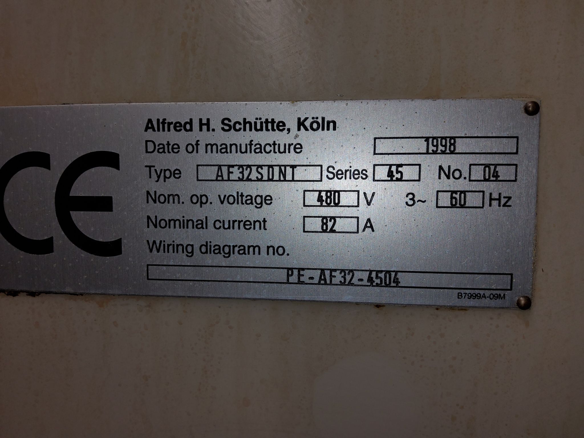 1998 SCHUTTE AF32SDNT CNC SCREW MACHINE 2