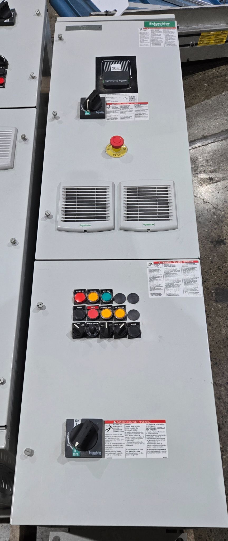 SCHNEIDER ELECTRIC ATV660U75N4BPMFPLS Altivar Process Drive USED 3