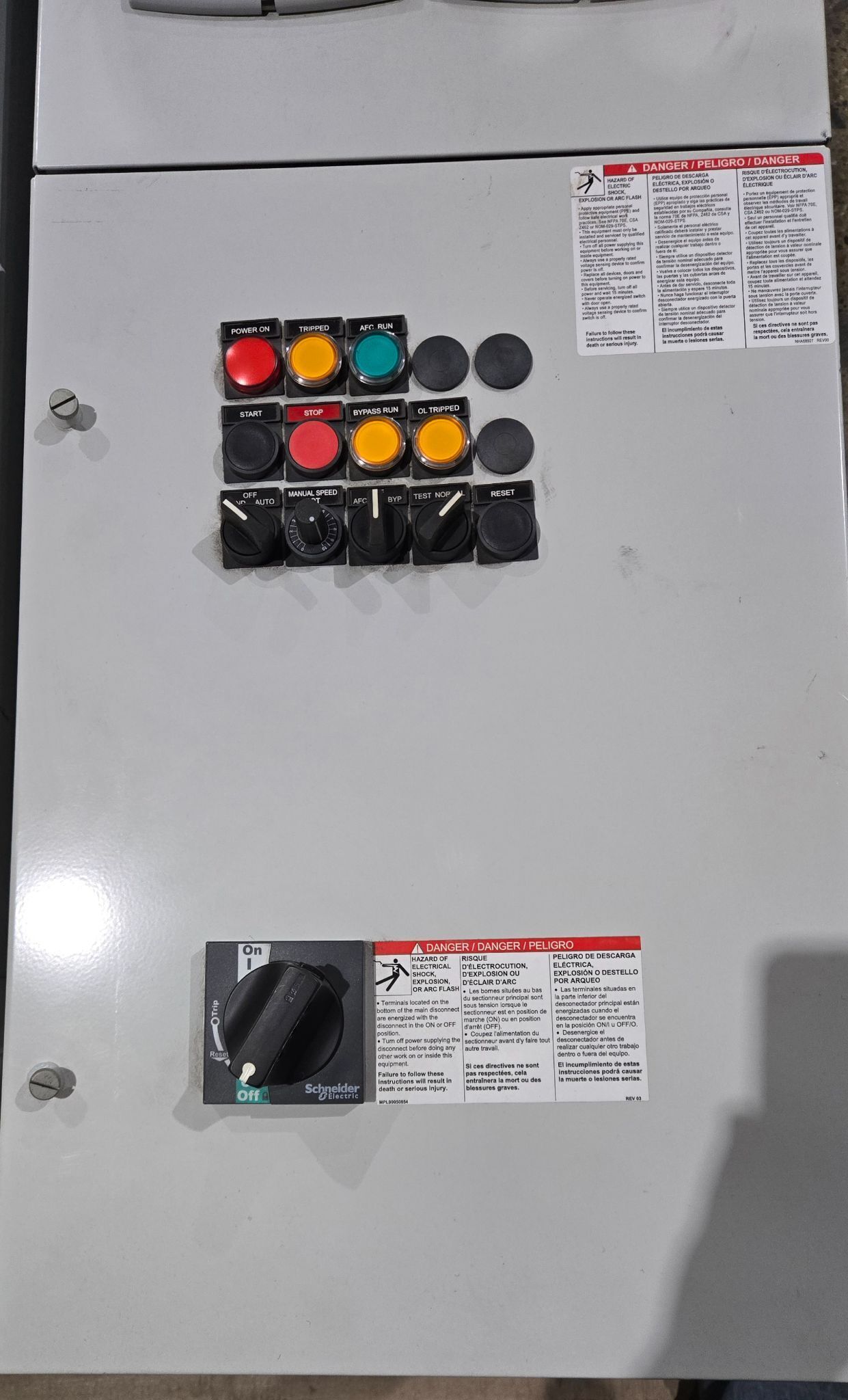 SCHNEIDER ELECTRIC ATV660U75N4BPMFPLS Altivar Process Drive USED 2