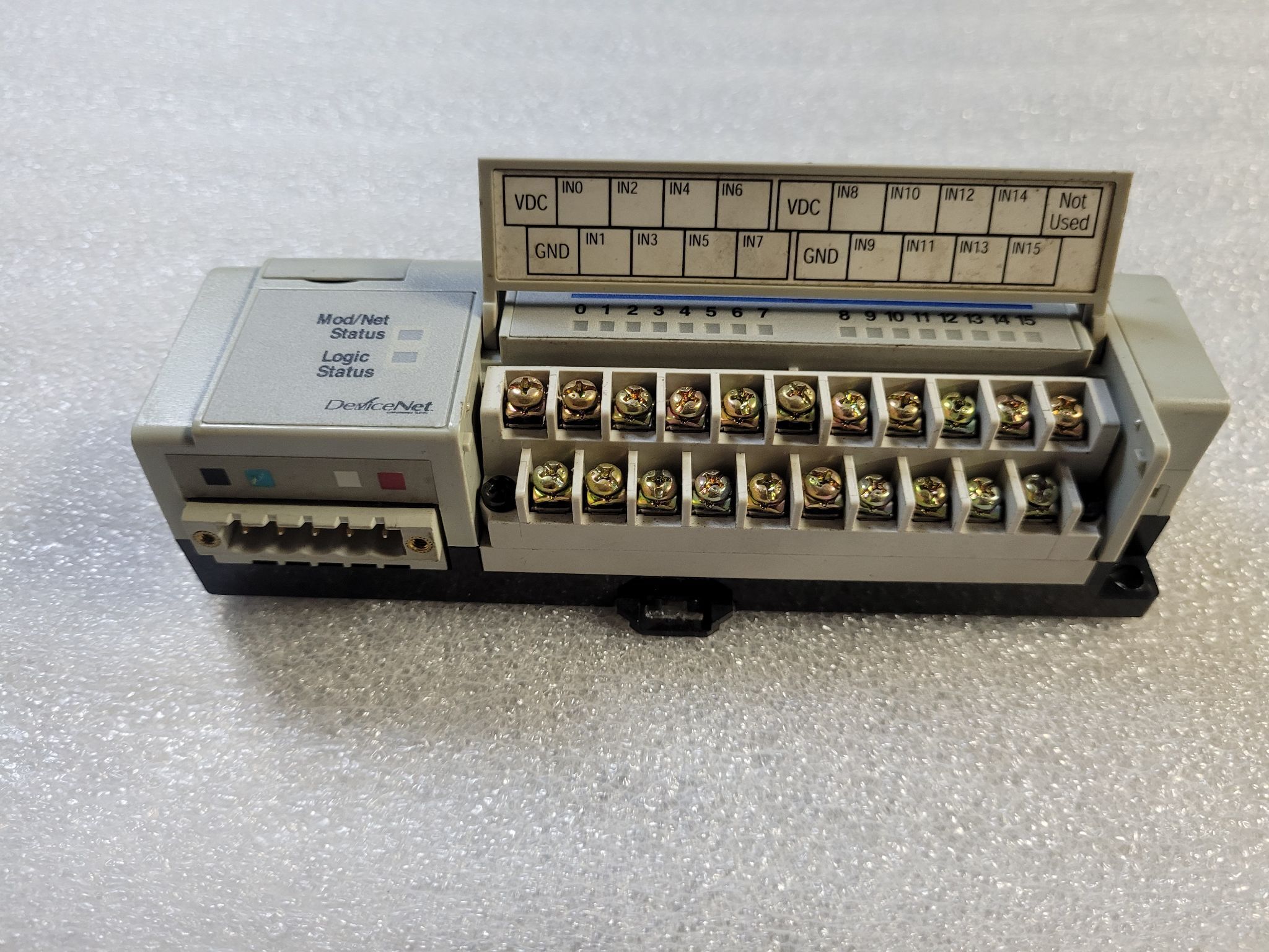 ALLEN BRADLEY 1791D-16B0 COMPACT BLOCK I/O USED 2