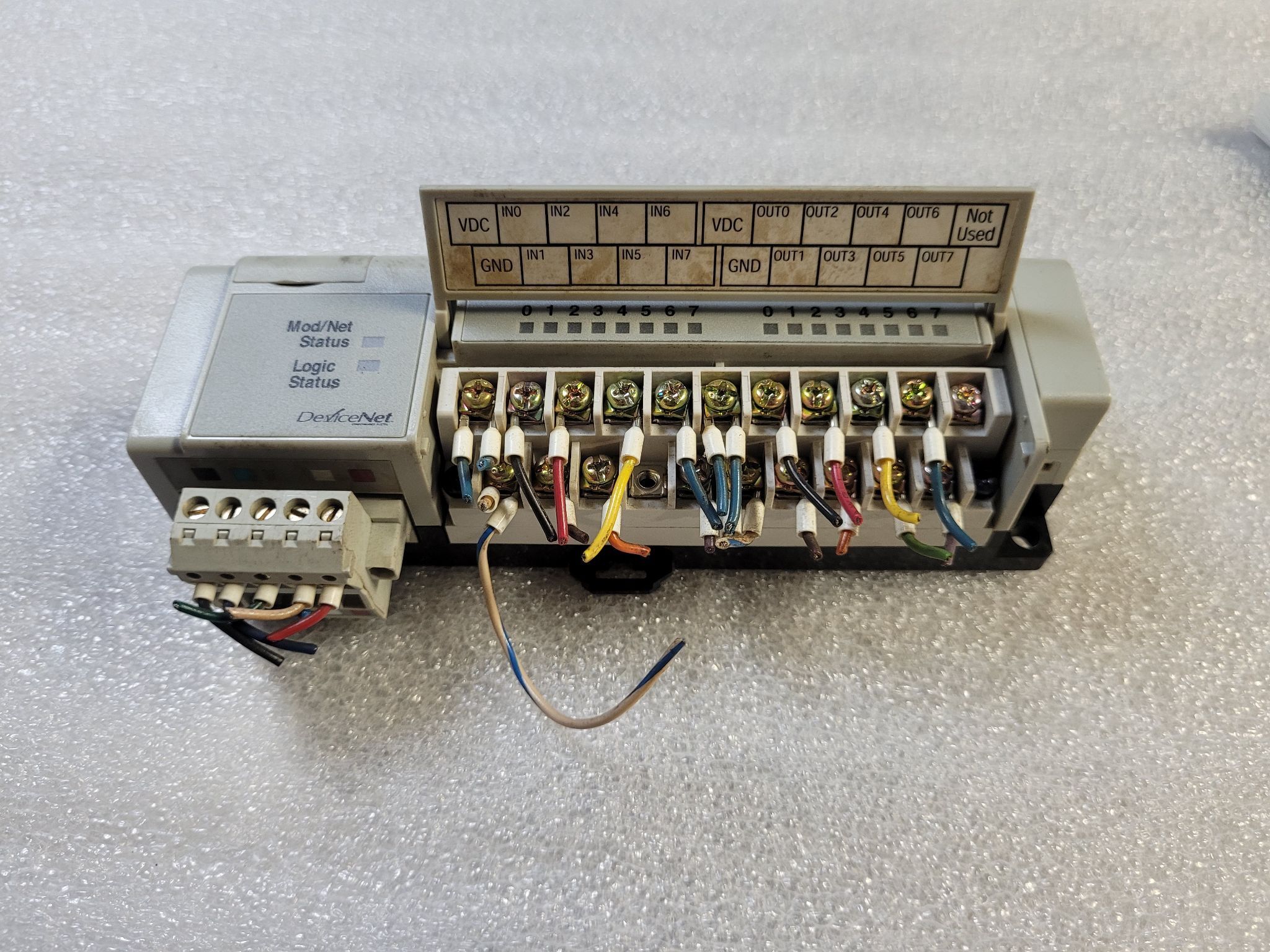 ALLEN BRADLEY 1791D-8B8P COMPACT BLOCK I/O USED 1