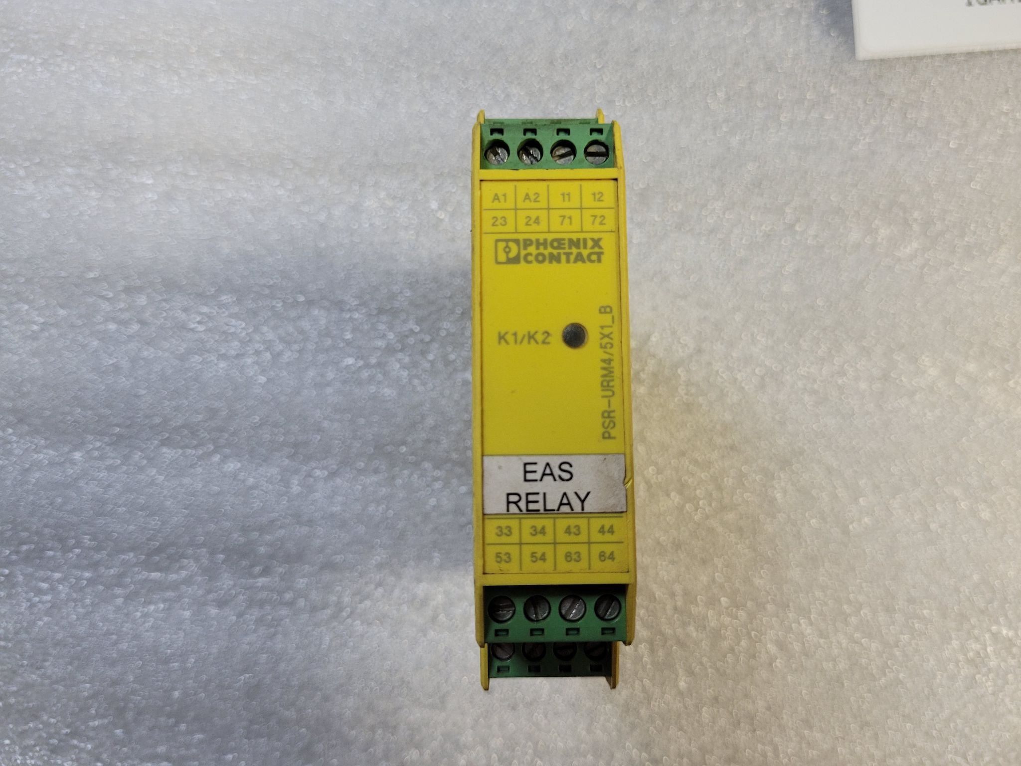 PHEONIX CONTACT SAFETY RELAY PSR-SCP-24UC/URM4/5X1/2X2/B USED 1