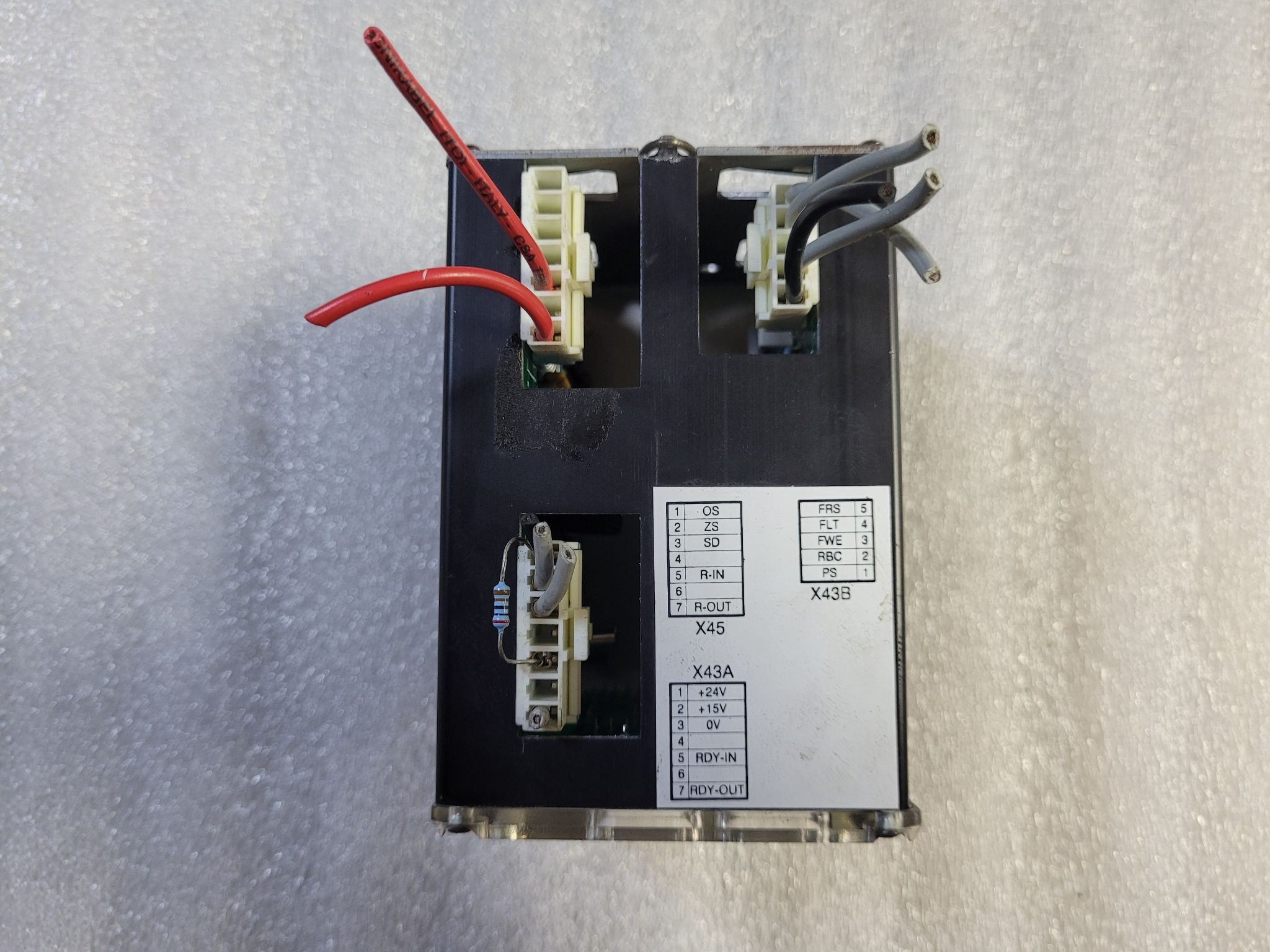 NOVA KI-1719A/3 Hoist Speed Supervision Unit USED 2