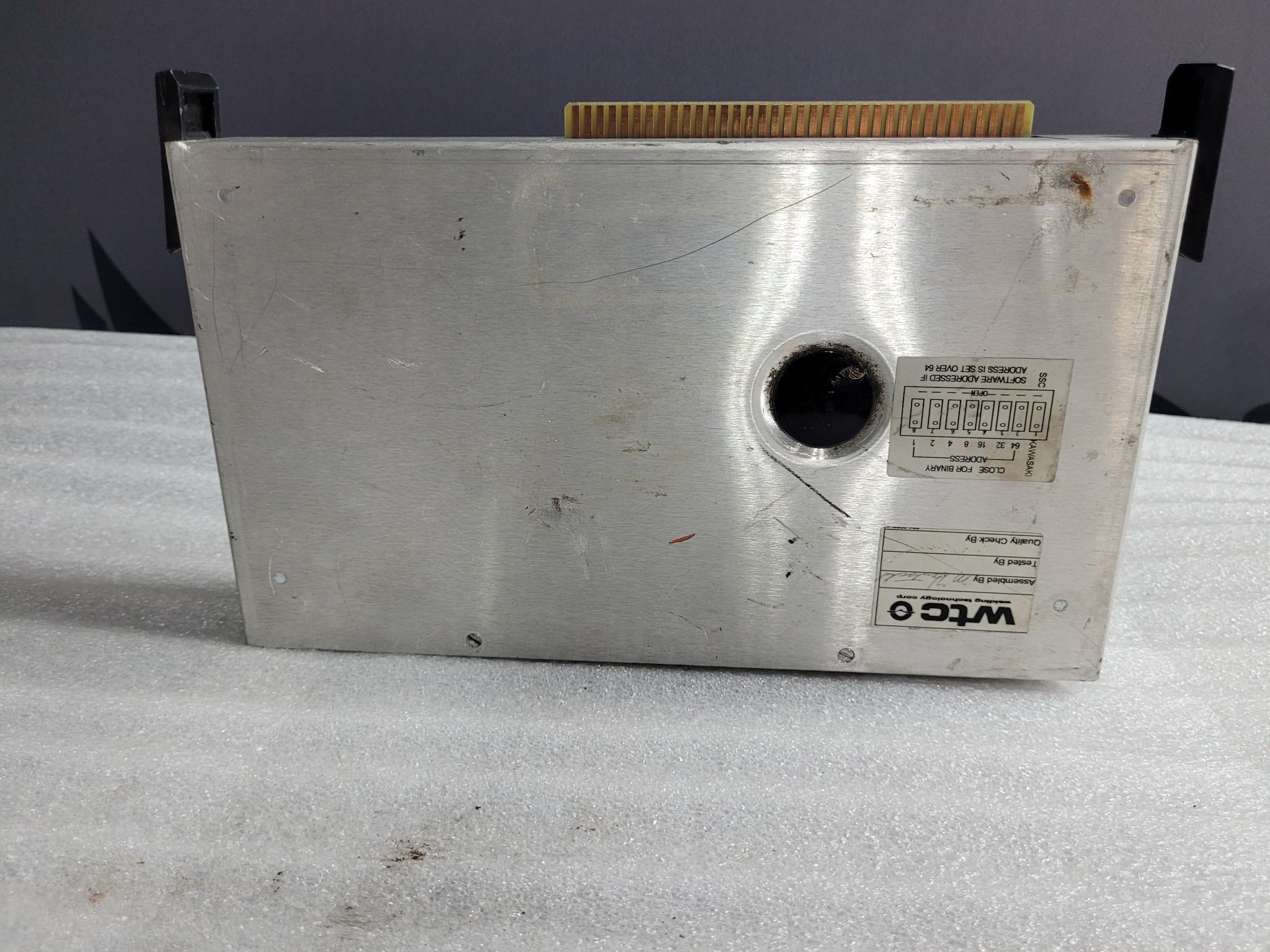 WTC 503-2-0324 CPU/TIMER WELD CONTROLLER USED 3