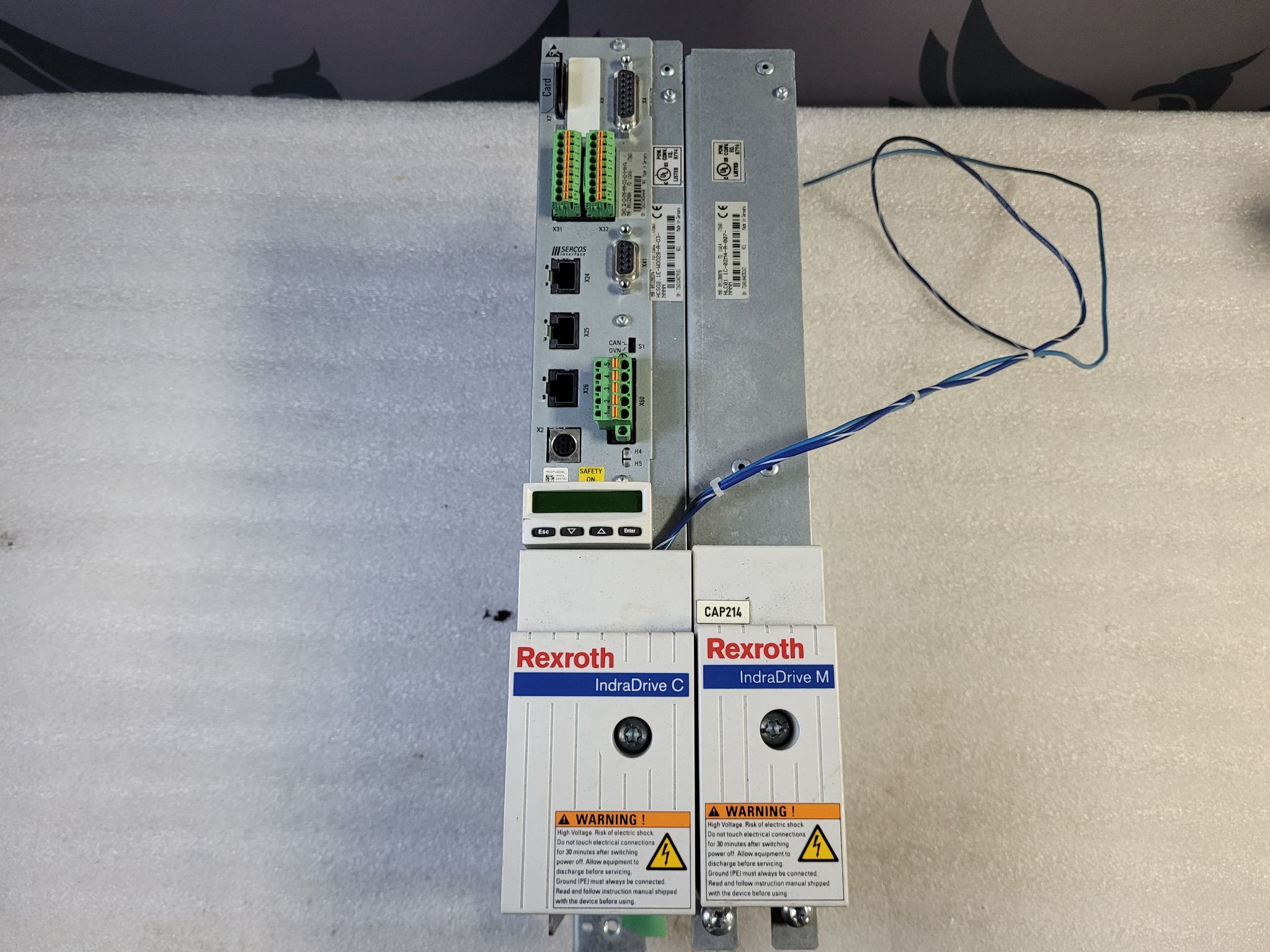 REXROTH HCS02.1E-W0028 DRIVE USED 1