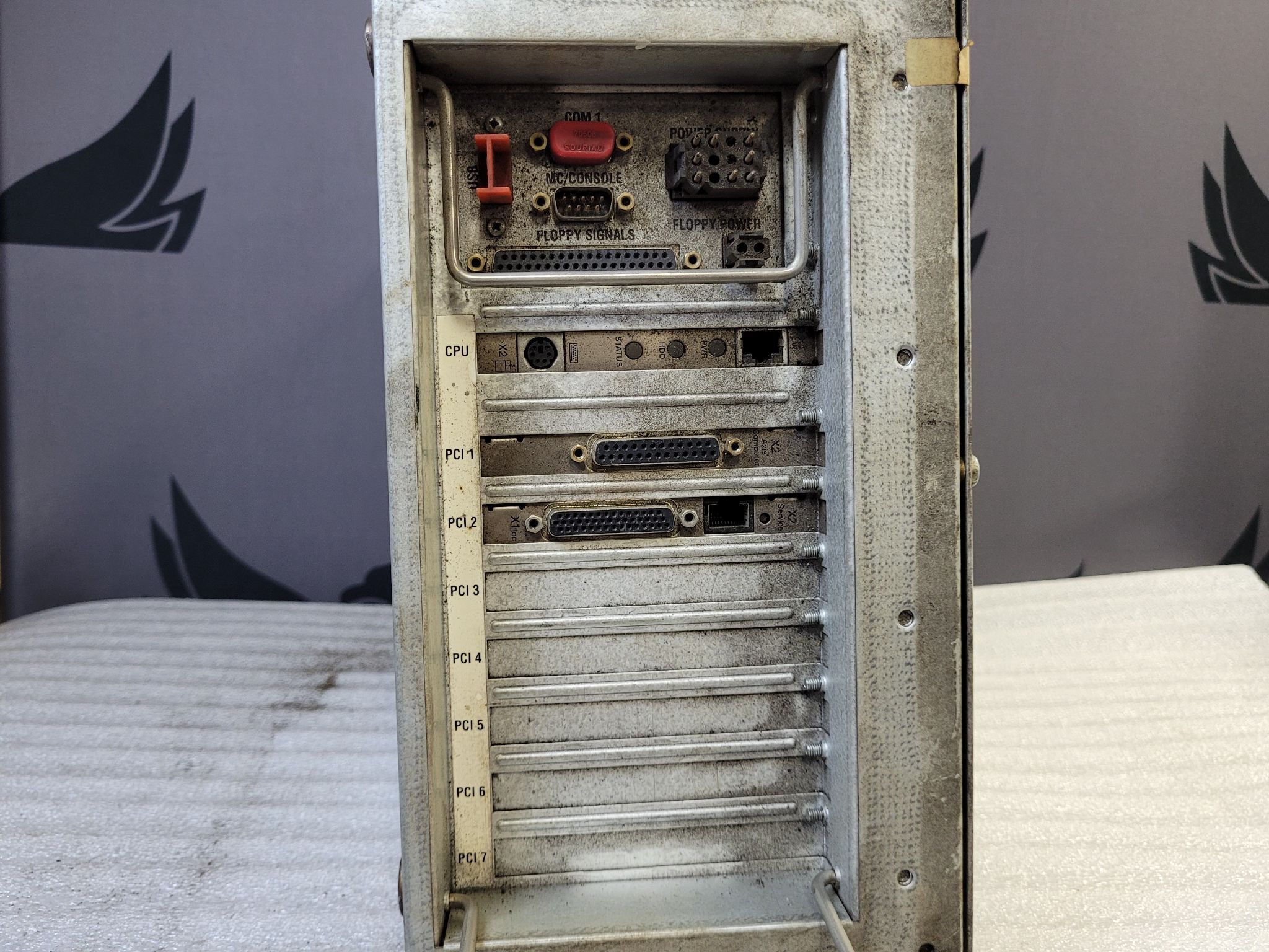 ABB 3HAC9710-1 ROBOT CONTROLLER WITH HEAT EXCHANGE UNIT USED 1