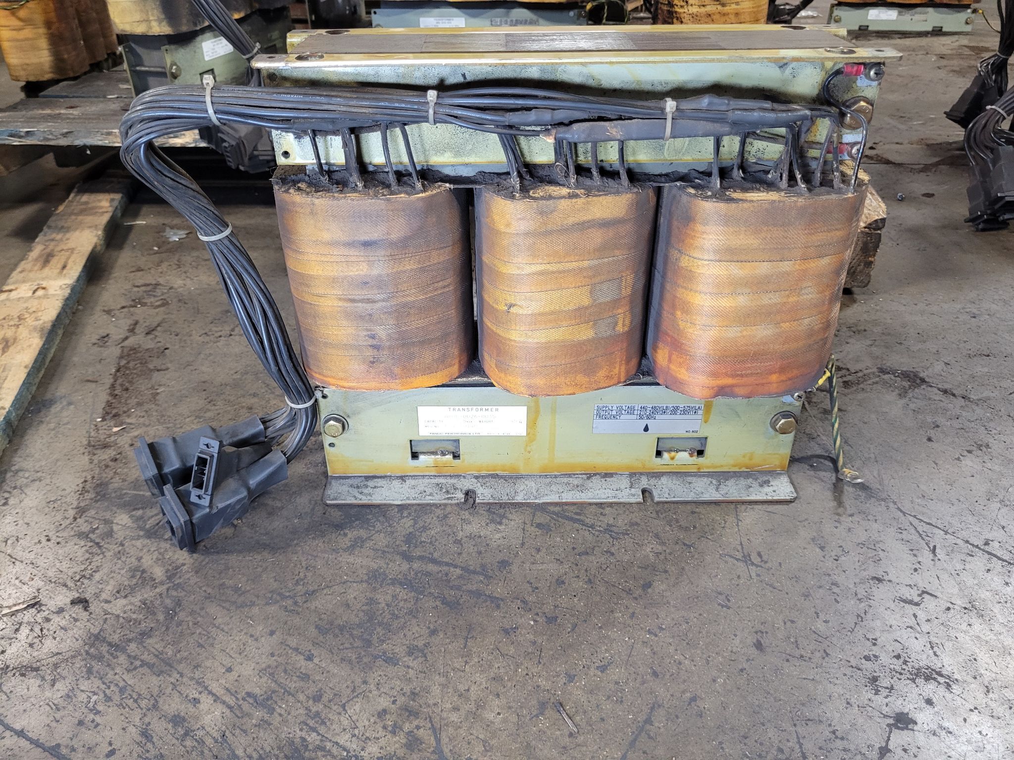 FANUC A80L-0026-0035 Robotic Transformer 7.5 KVA USED 0
