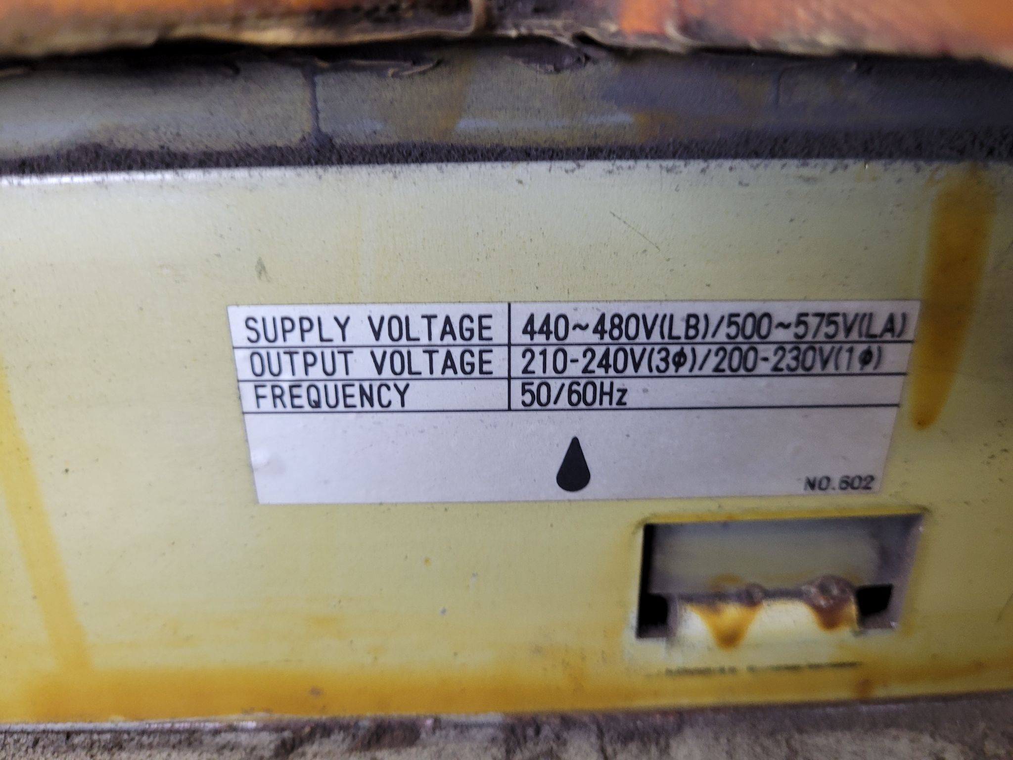 FANUC A80L-0026-0035 Robotic Transformer 7.5 KVA USED 3