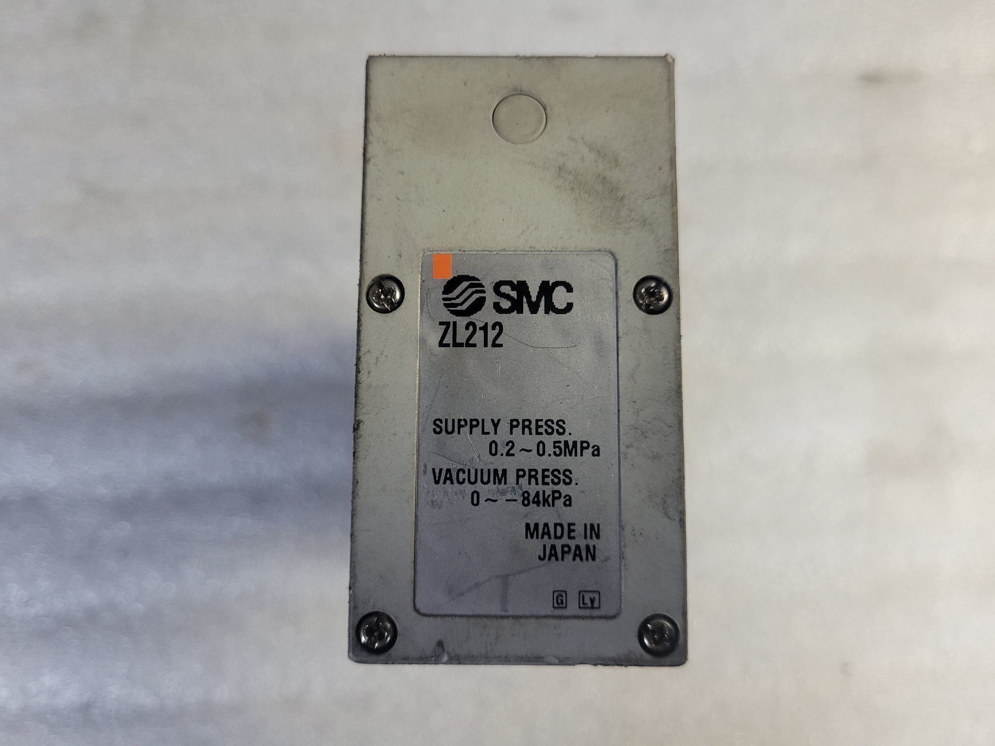 SMC ZL212 Multistage Vacuum Ejector USED 2