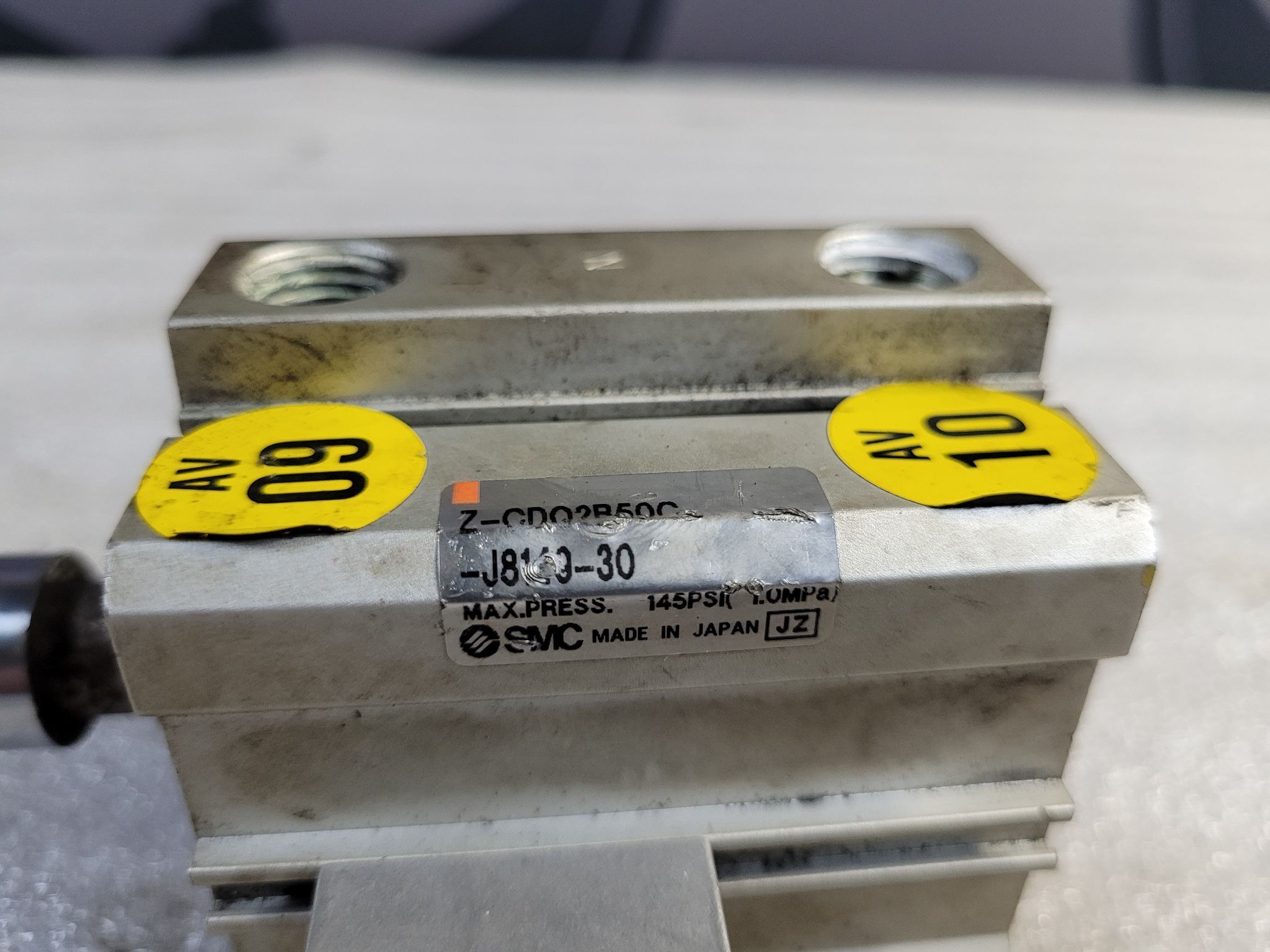 SMC Z-CDQ2B50C-J8149-30 Compact Pneumatic Cylinder USED 2