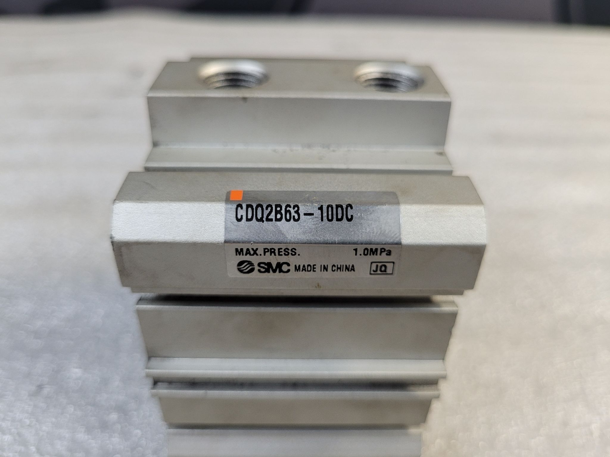 SMC CDQ2B63-10DC Compact Pneumatic Cylinder USED 2