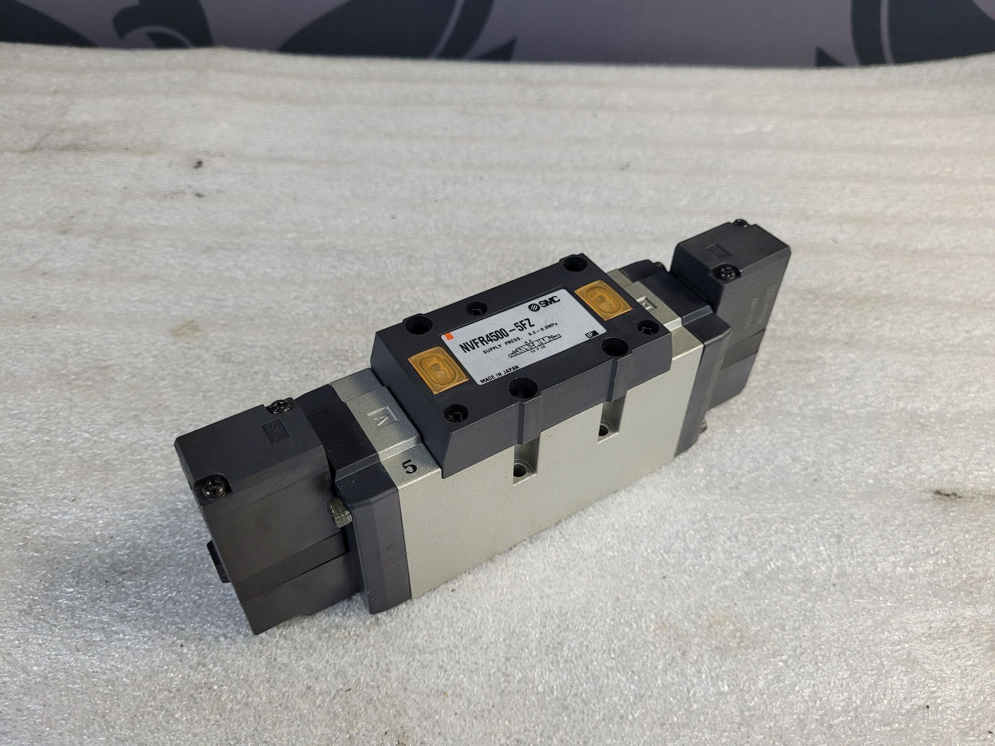 SMC NVFR4500-5FZ Solenoid Valve USED 0