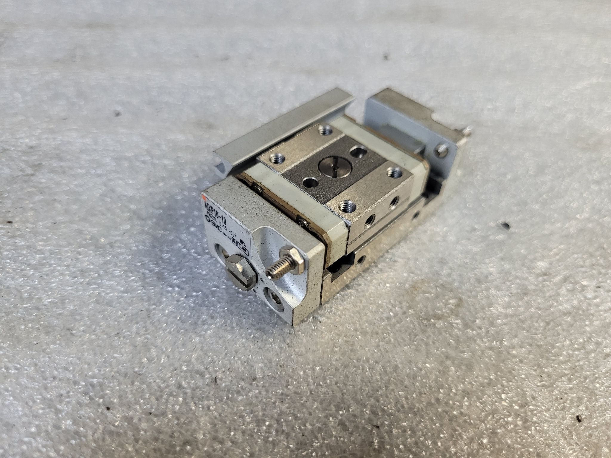 SMC MXP10-10 Precision Slide Table USED 0