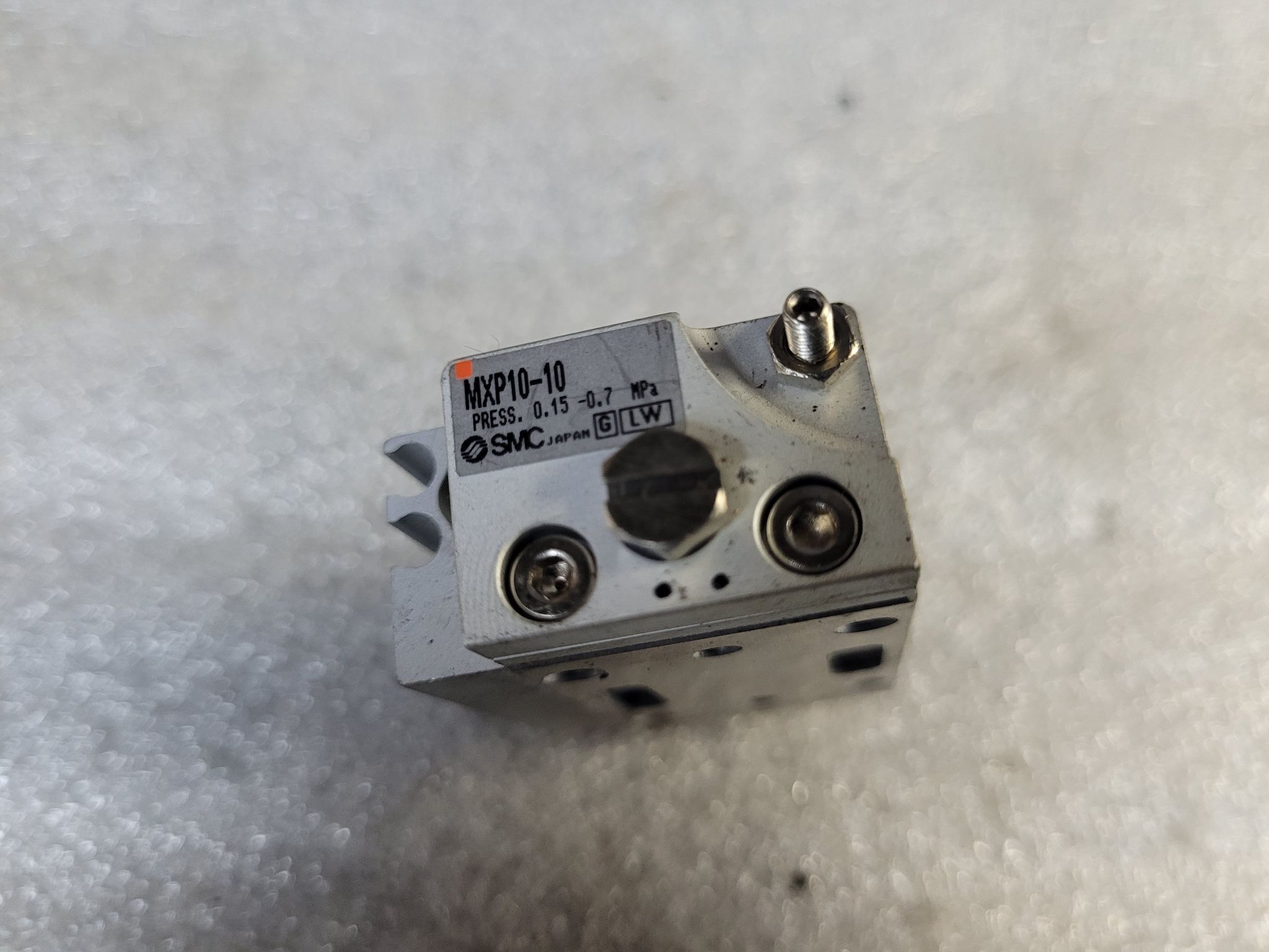 SMC MXP10-10 Precision Slide Table USED 3