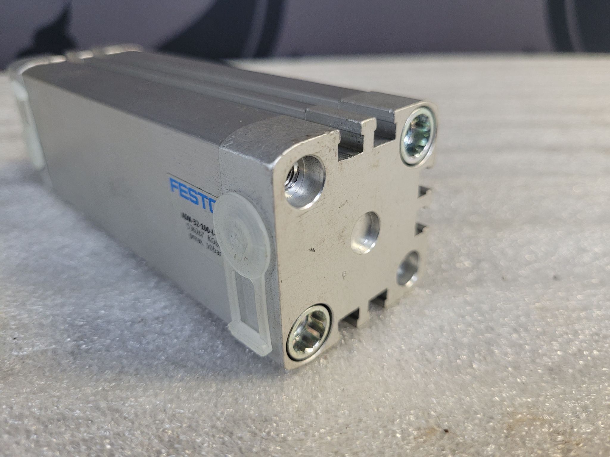 FESTO ADN-32-100-I-P-A Compact Air Cylinder USED 2