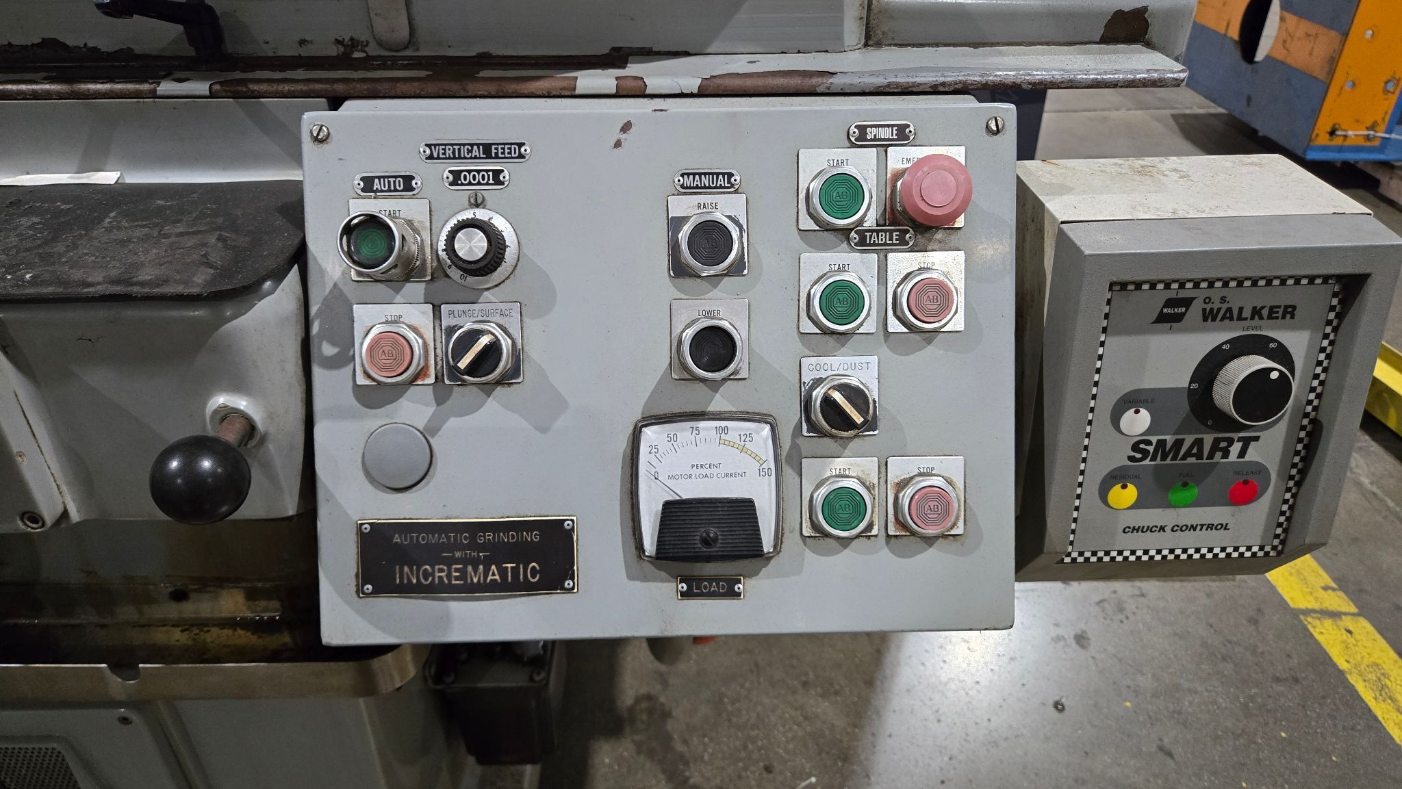 GALLMEYER & LIVINGSTON 253 RECIPROCATING SURFACE GRINDER USED 6